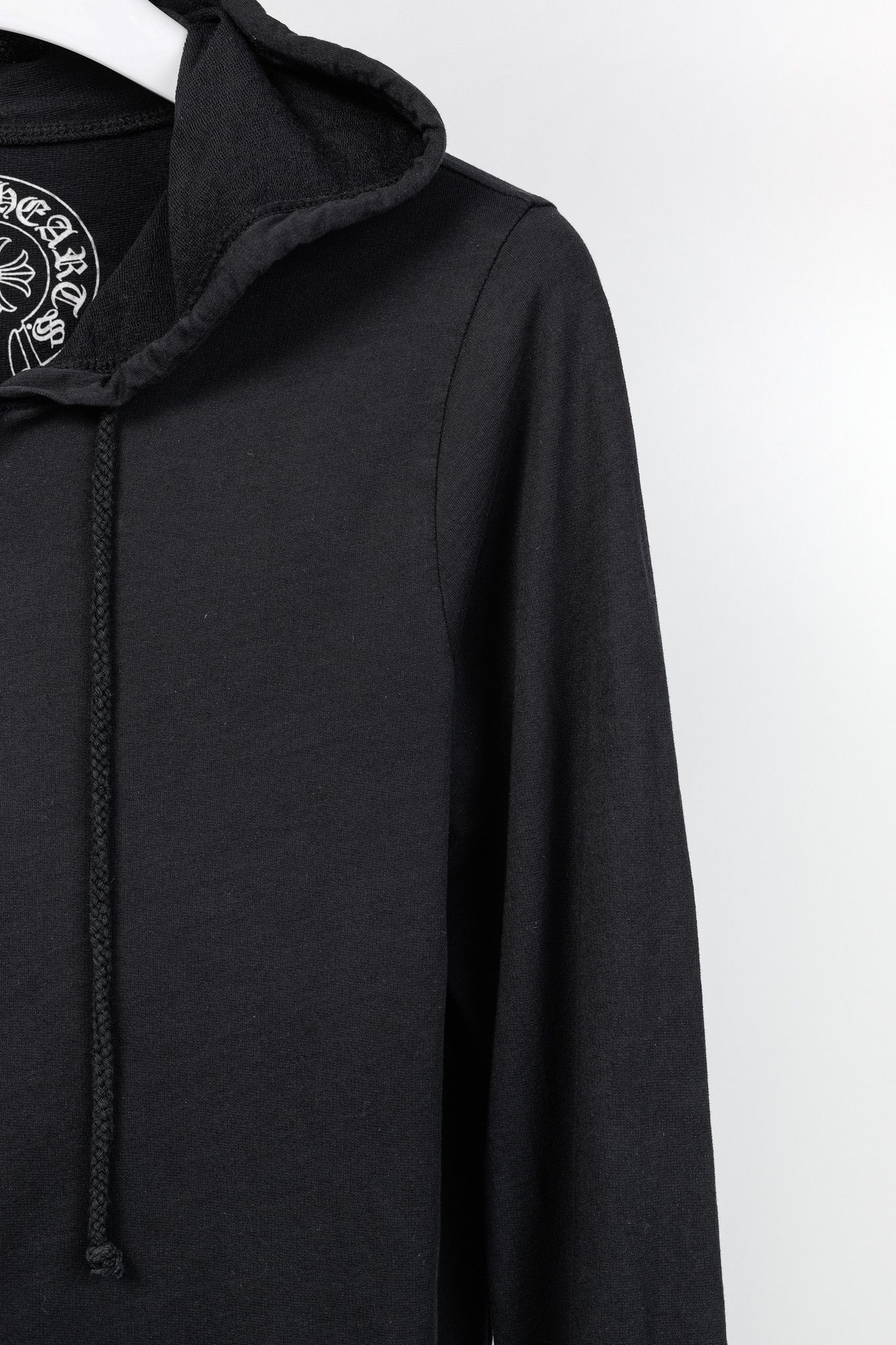 Chrome Hearts Chrome Hearts Black Cotton Jersey Dagger-Print Hoodie Size L / US 10 / IT 46 - 5 Thumbnail