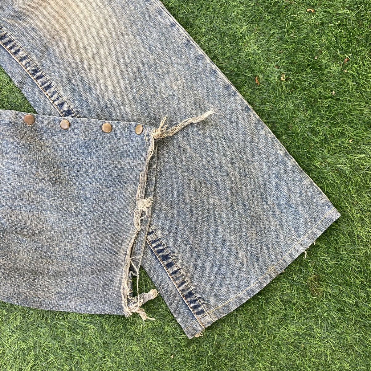 Vanquish VANQUISH BOOTCUT RIPED STYLE JEANS Size US 34 / EU 50 - 6 Thumbnail