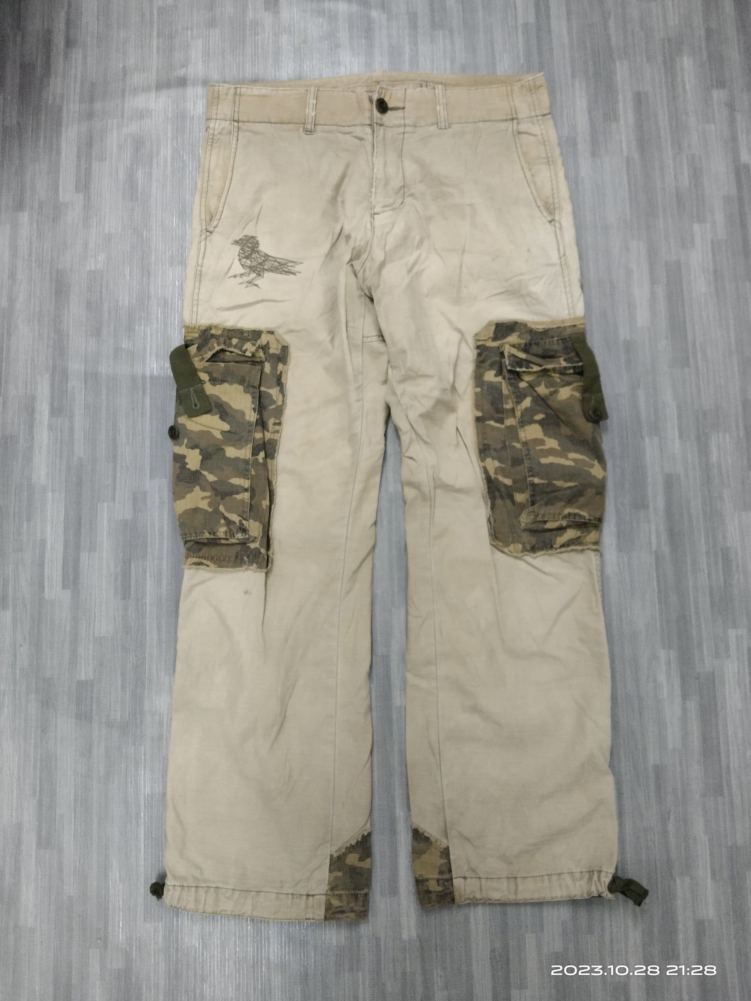 Modern Amusement SICK PACTHWORK CAMO MODERN AMUSEMENTS CARGO Size US 33 - 2 Thumbnail