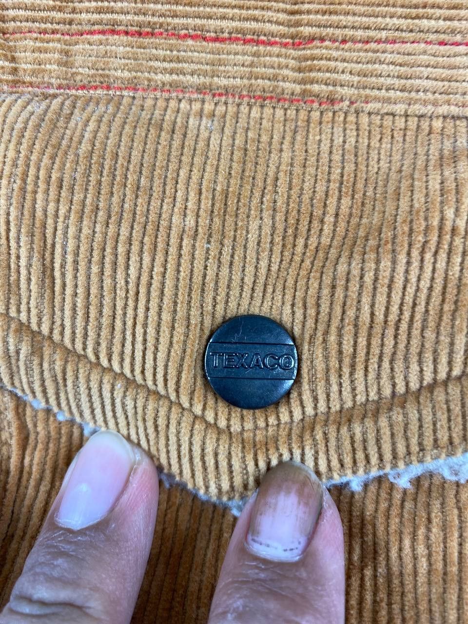 Japanese Brand texaco racing corduroy jacket sherpa lining nice design Size US M / EU 48-50 / 2 - 6 Thumbnail