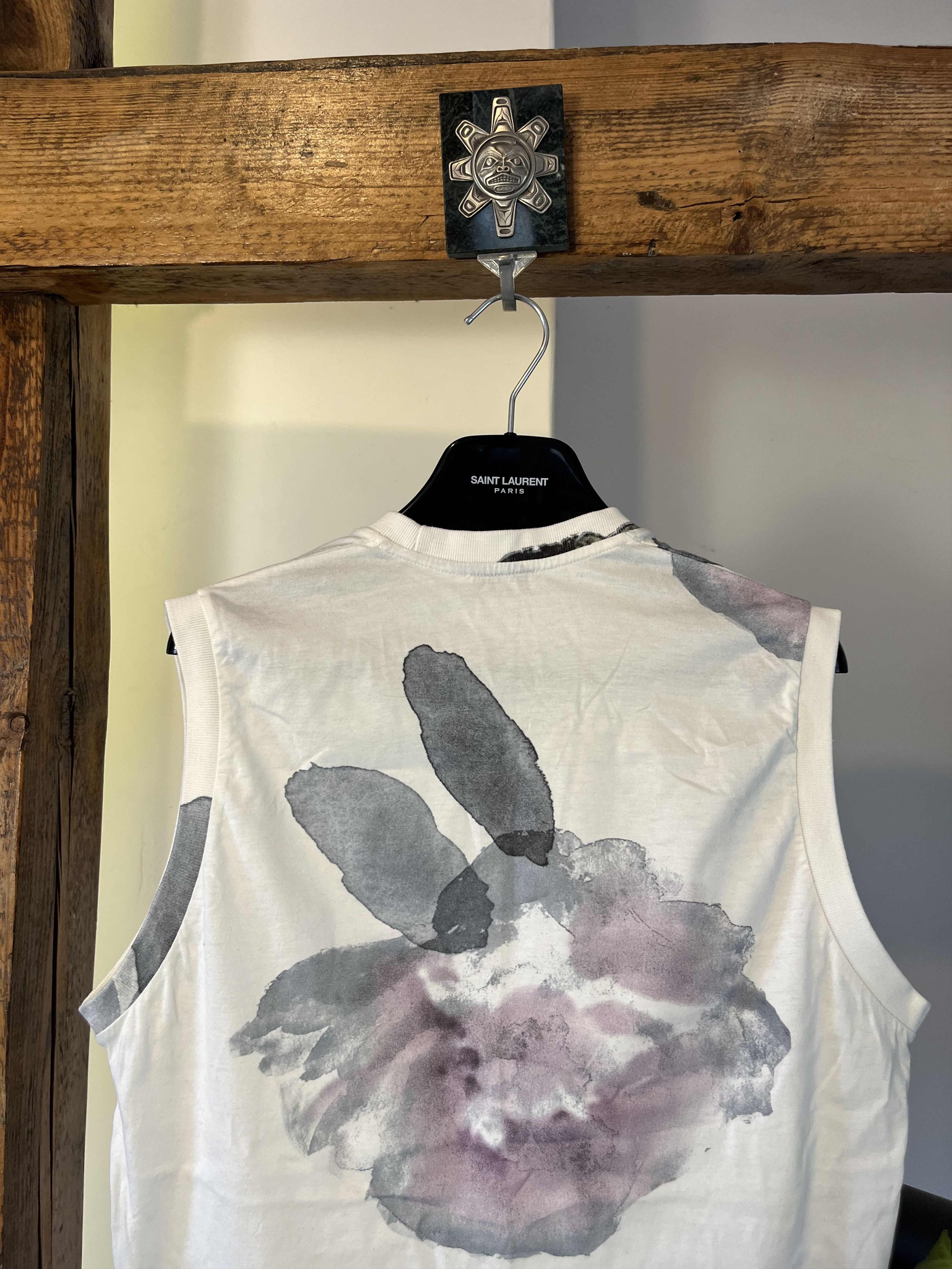 Acne Studios Acne Studios Zone Merci PRT PAW13 Floral Tank Top Size US S / EU 44-46 / 1 - 5 Thumbnail