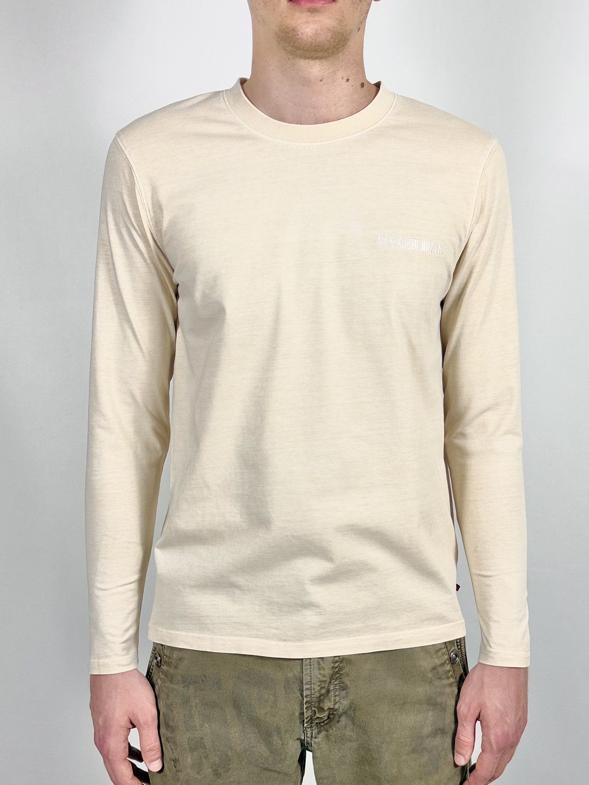 Han Kjobenhavn Han Kjobenhavn Embroidered Logo Long Sleeve Tee Size US M / EU 48-50 / 2 - 2 Thumbnail