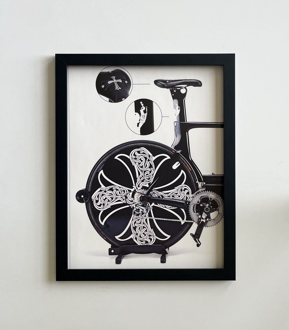 Chrome Hearts Chrome Hearts back bike 9x11 Framed poster Size ONE SIZE - 1 Thumbnail