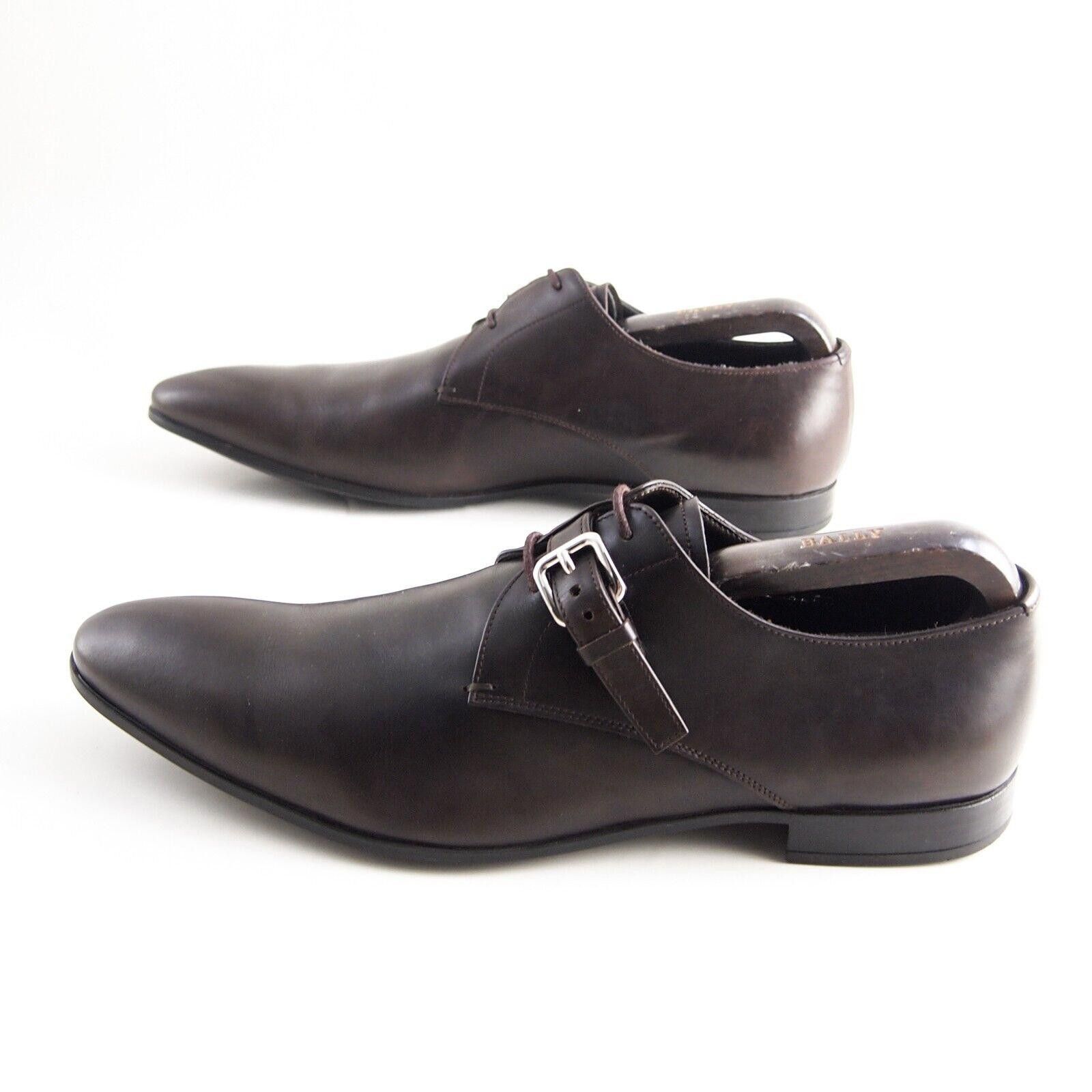 Prada Prada Derby Oxfords Brown Leather 2P2650 EU 41.5 US 8.5 Size US 8.5 / EU 41-42 - 2 Thumbnail
