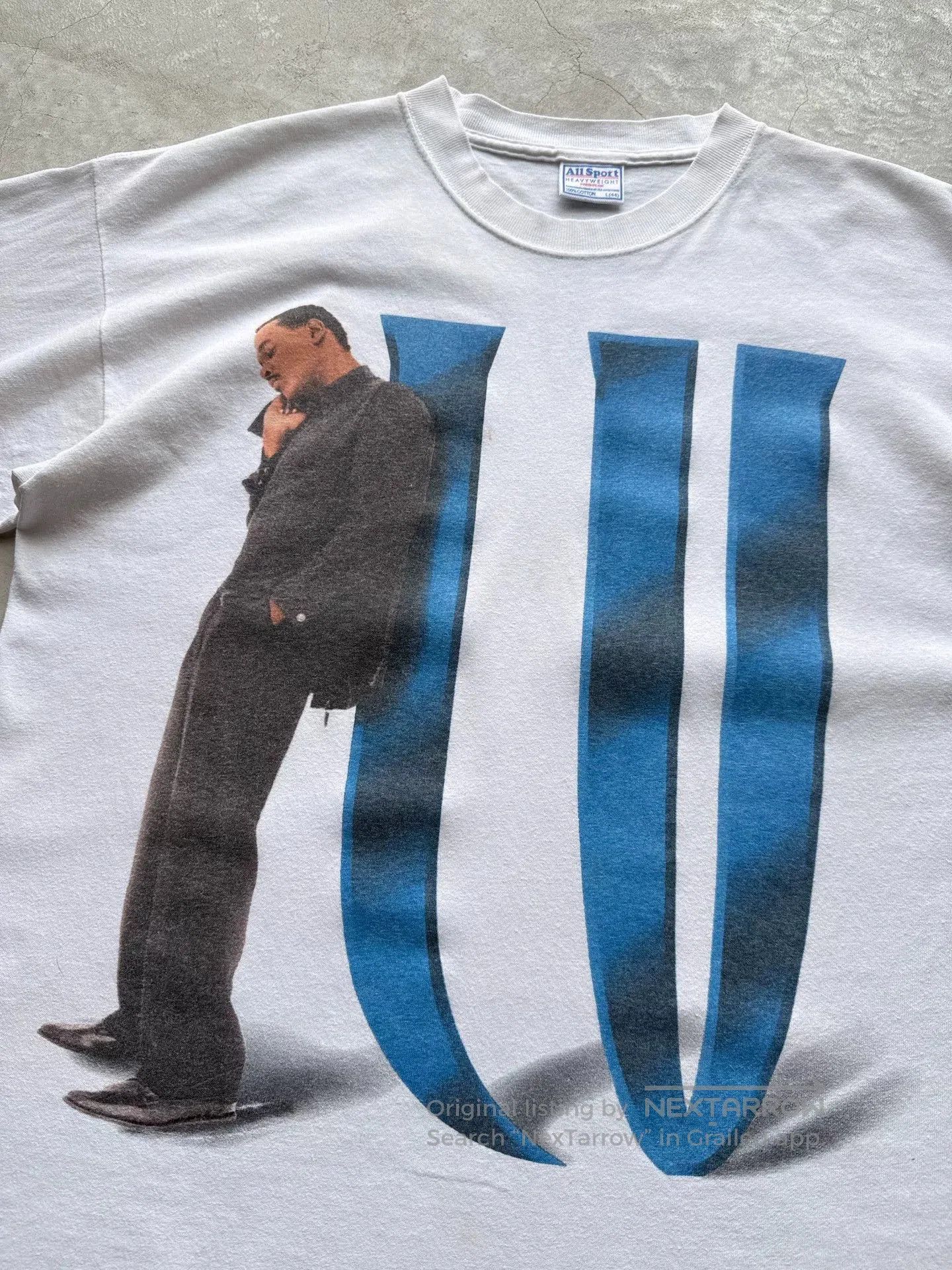 Vintage Vintage 90s Luther Vandross Tour Tee. Size US L / EU 52-54 / 3 - 3 Thumbnail