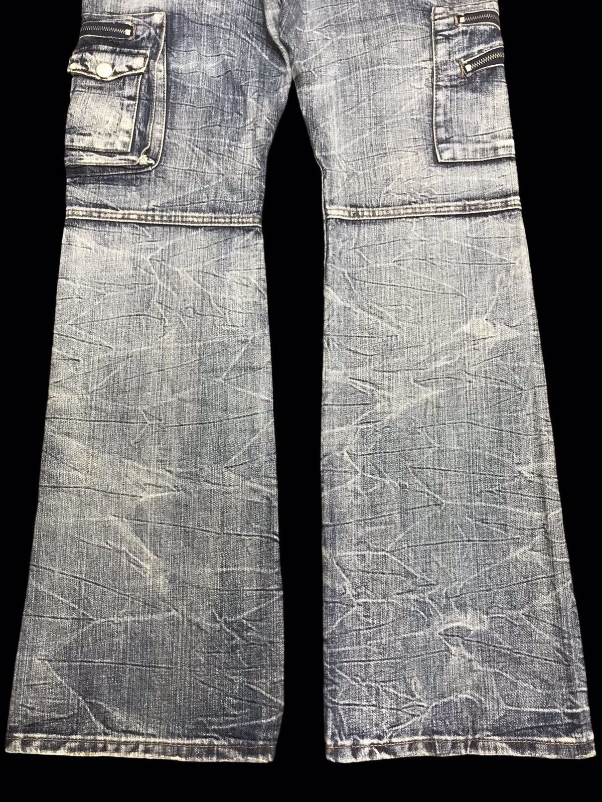 Seditionaries × semanticdesign 💥FLARE💥semantic design SICK FLARE MULTIPOCKETS DENIM F214 Size US 32 / EU 48 - 17 Thumbnail