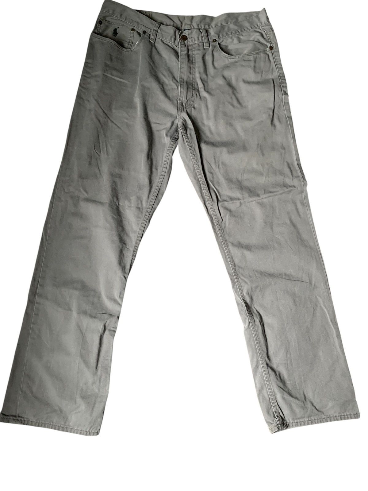 Polo Ralph Lauren × Vintage Polo Ralph Lauren grey pants Size US 36 / EU 52 - 1 Thumbnail