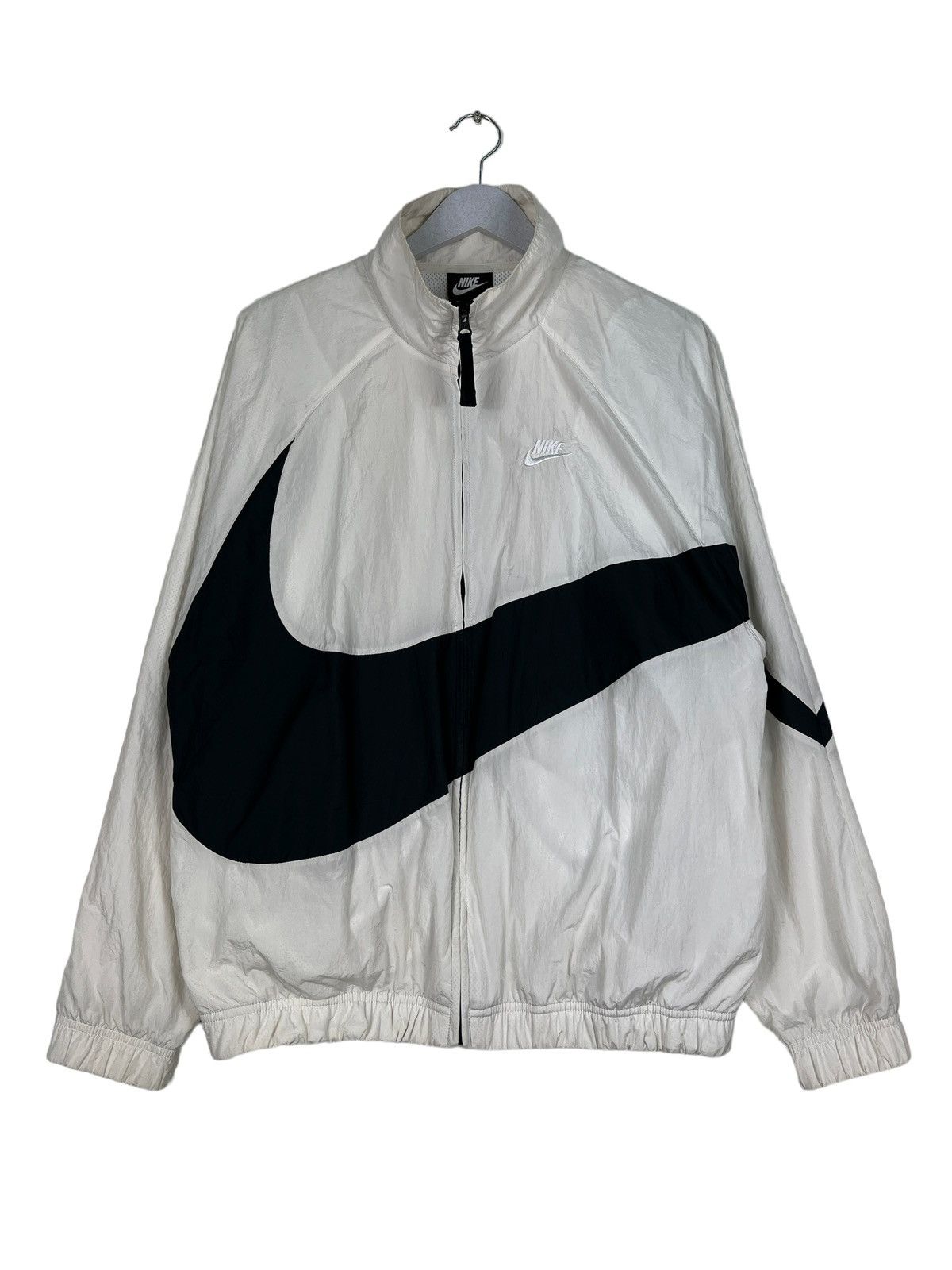 Nike 🔥 NIKE SWOOSH BIG LOGO LIGHT JACKET Size US M / EU 48-50 / 2 - 2 Thumbnail