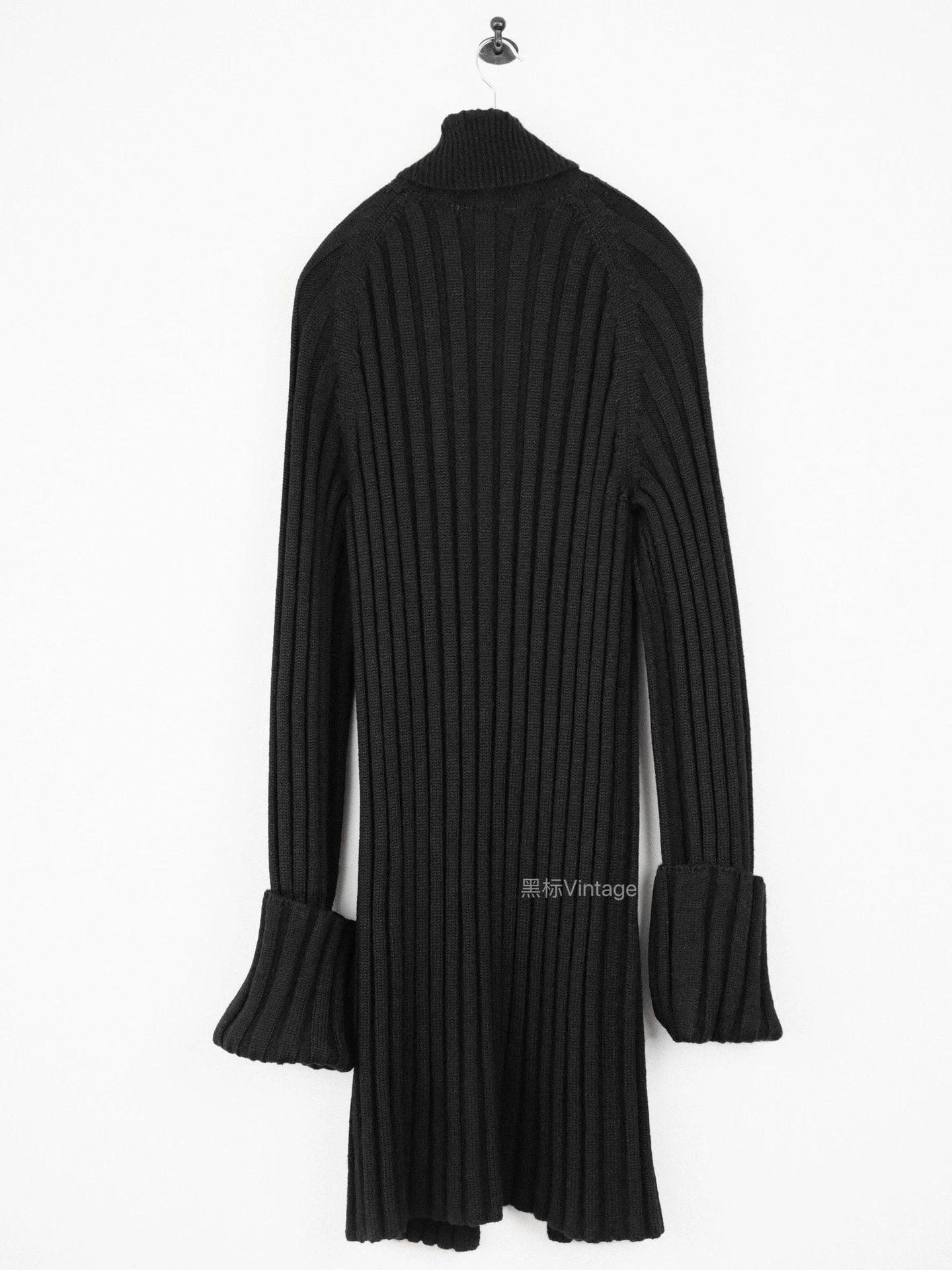 Yohji Yamamoto Yohji Yamamoto 95aw Archive High Neck Ribbed Knit wmn S Size S / US 4 / IT 40 - 8 Thumbnail