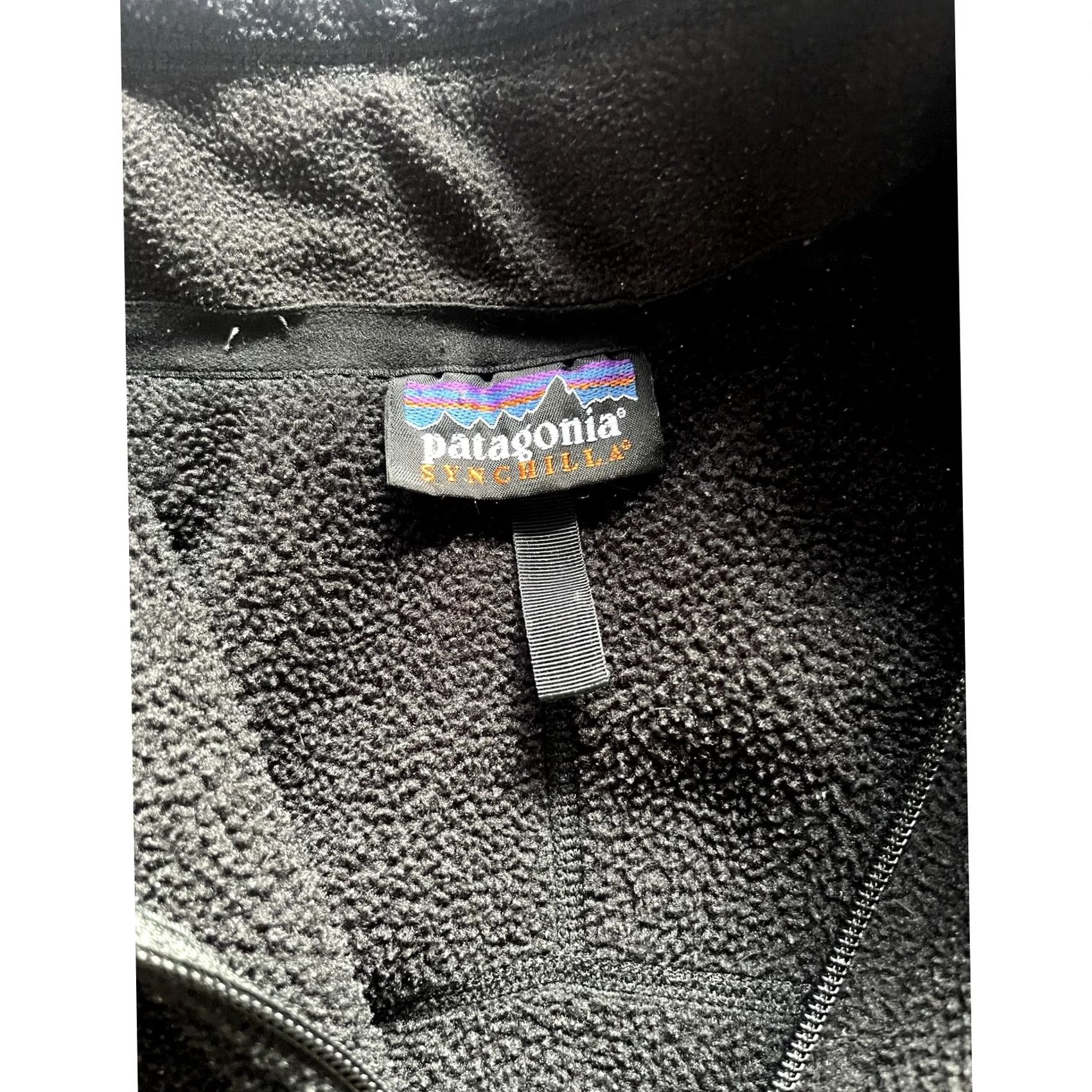 Patagonia Patagonia Simple Synchilla Jacket Mens M Black Fleece Full Zip Style Size US M / EU 48-50 / 2 - 4 Thumbnail