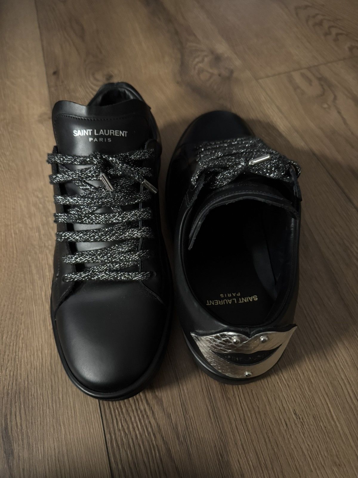 Men's Saint Laurent Paris Low Top Sneakers | Grailed
