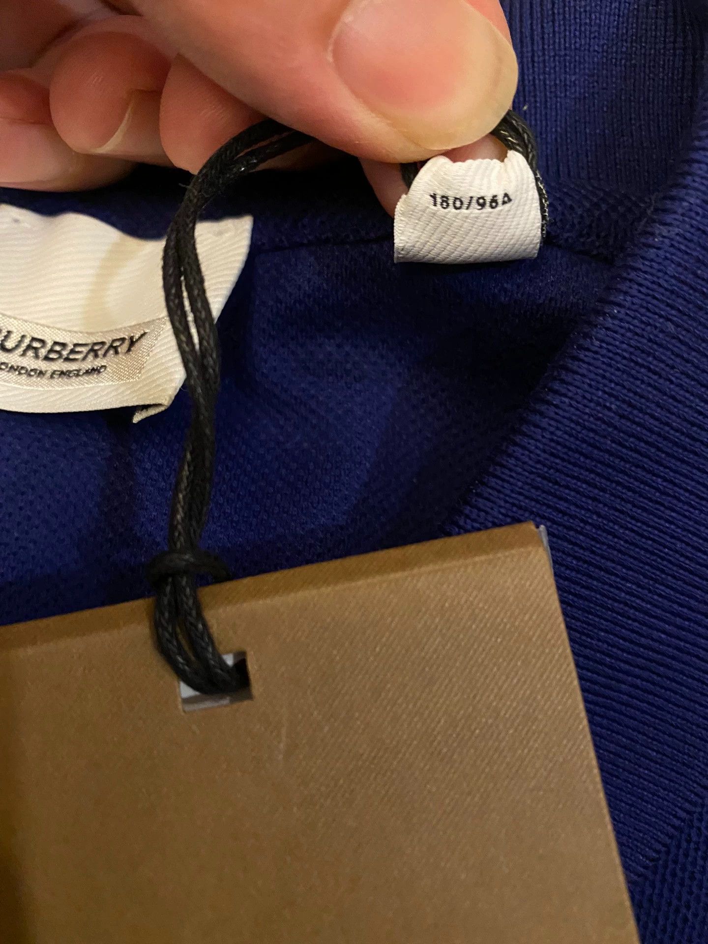 Burberry BURBERRY Deep Blue Polo Shirt M Size US M / EU 48-50 / 2 - 7 Thumbnail