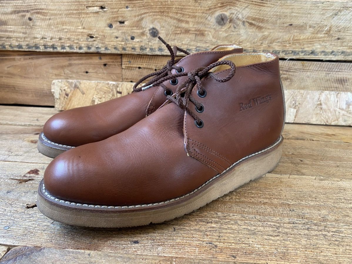 Red Wing Redwing chukka traction tread leather books uk 6.5D Size US 7.5 / EU 40-41 - 4 Thumbnail