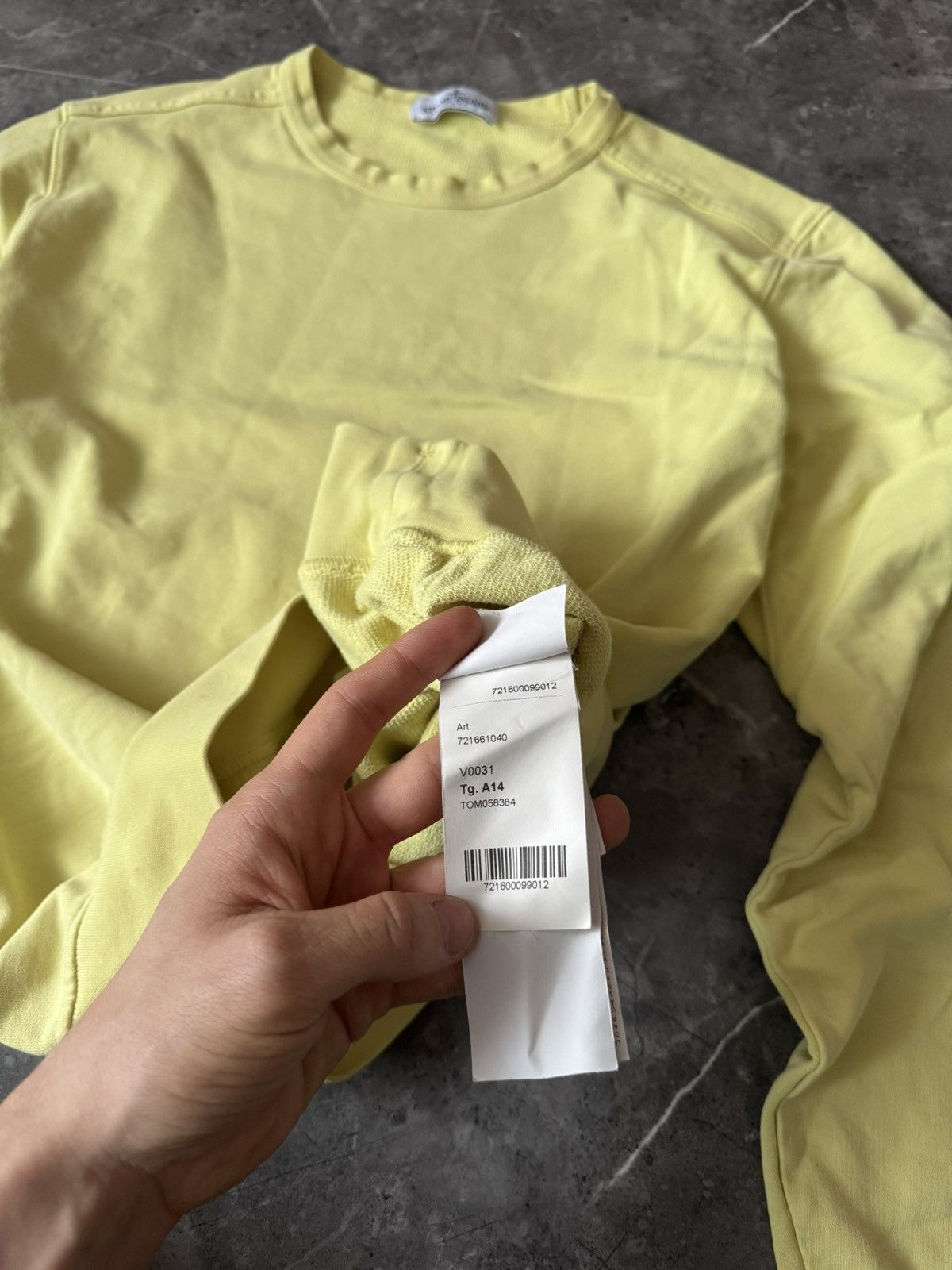 Stone Island Stone Island Junior Sweatshirt Luxury Casuals Massimo Osti S Size US S / EU 44-46 / 1 - 8 Thumbnail