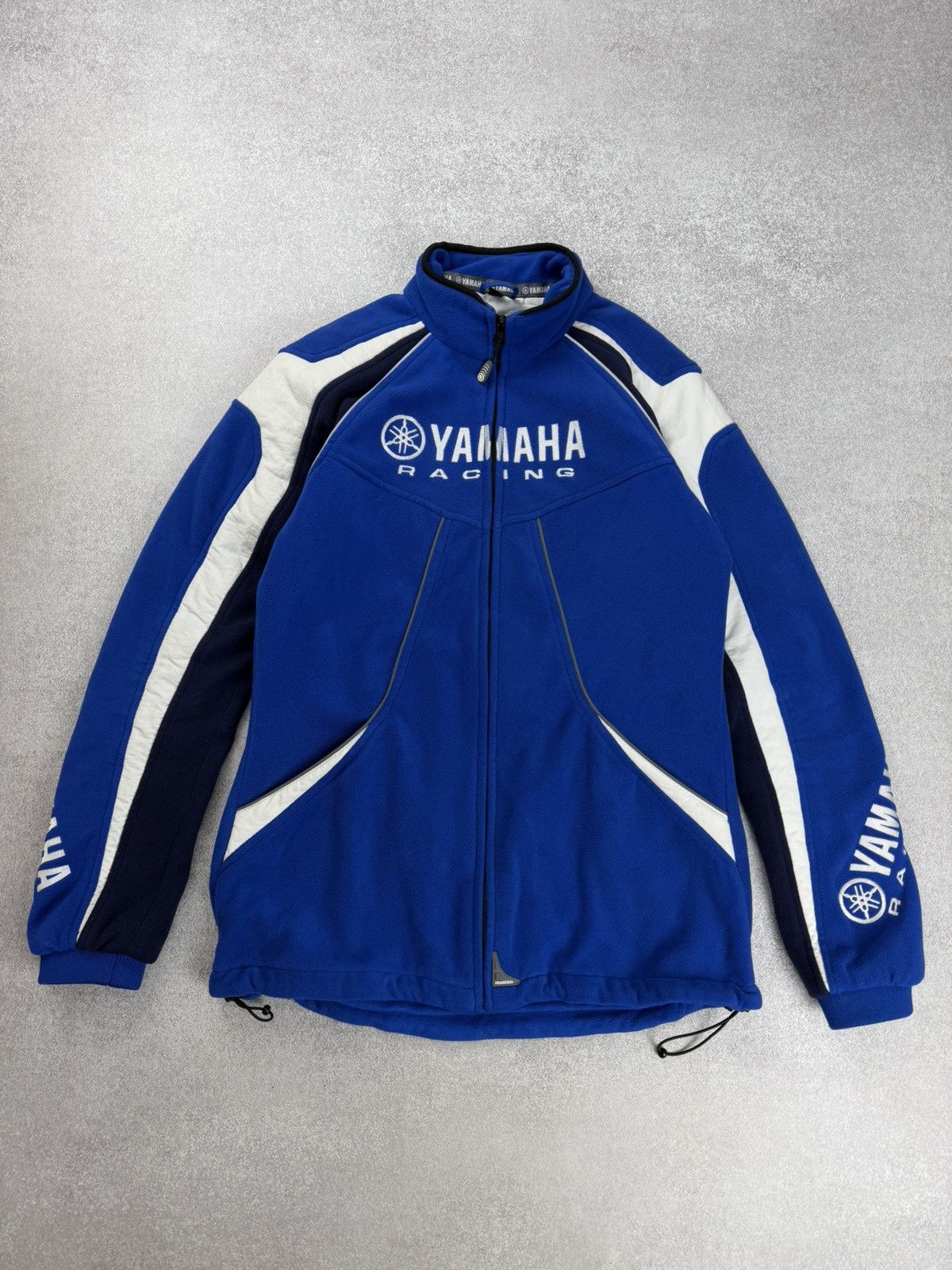 Yamaha Vintage Yamaha Fleece Racing Jacket Size S-M Size US M / EU 48-50 / 2 - 1 Thumbnail