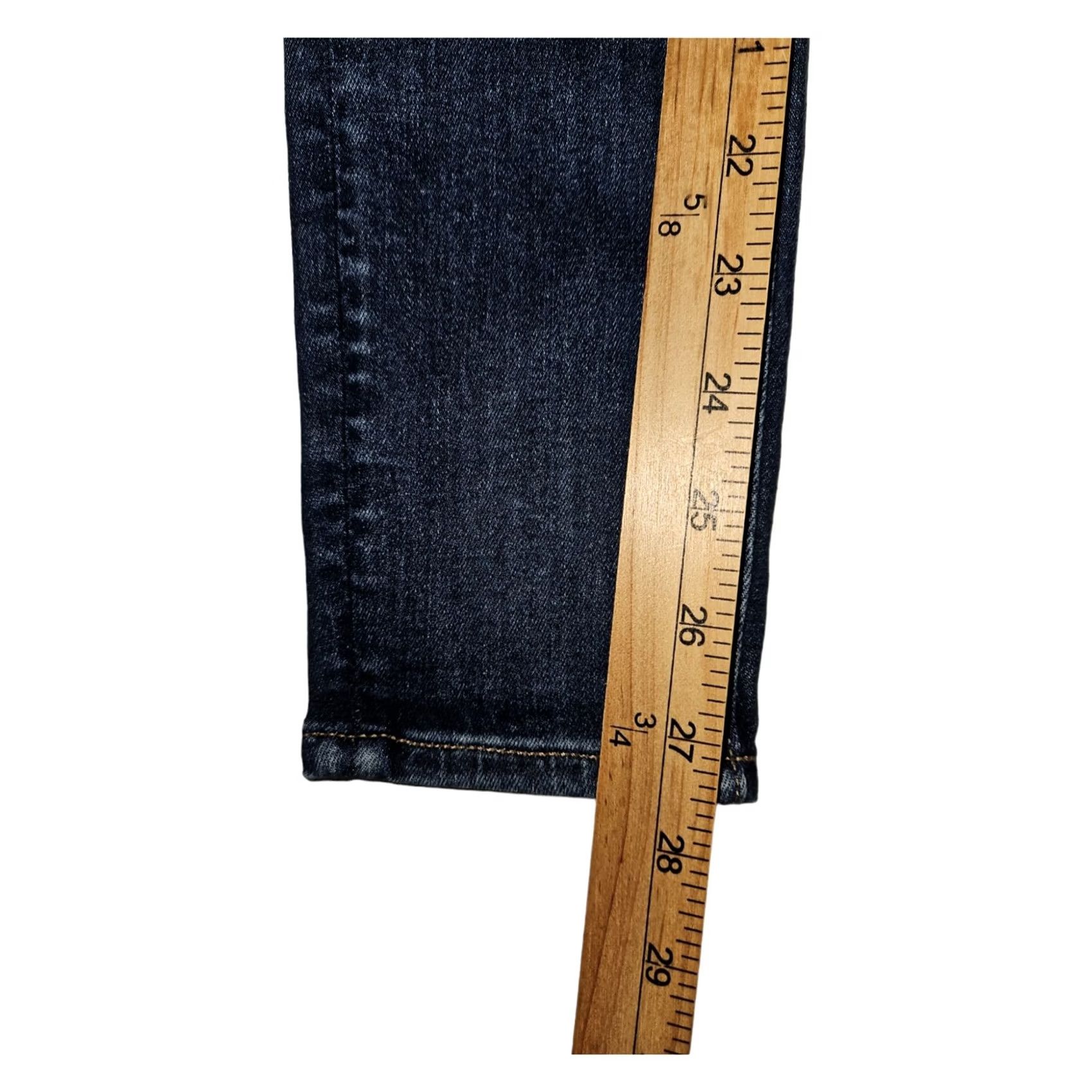 American Eagle Outfitters American Eagle High Rise Denim Juniors Blue Jeggings 2 Size 2 - Next Level Stretch Size 26" / US 2 / IT 38 - 7 Thumbnail