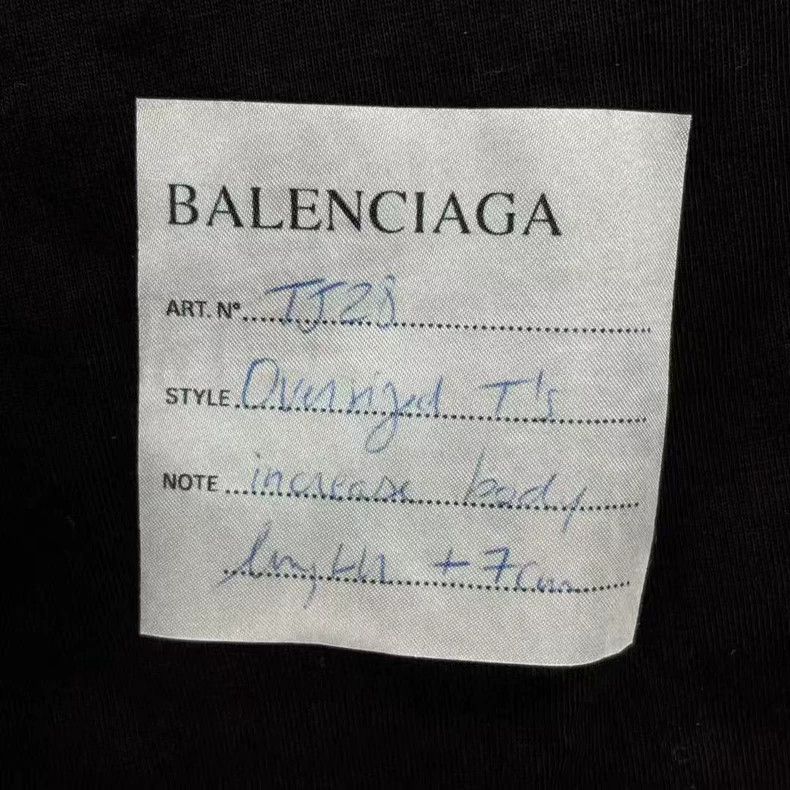 Balenciaga Balenciaga Post-it Short Sleeve Size US S / EU 44-46 / 1 - 6 Thumbnail