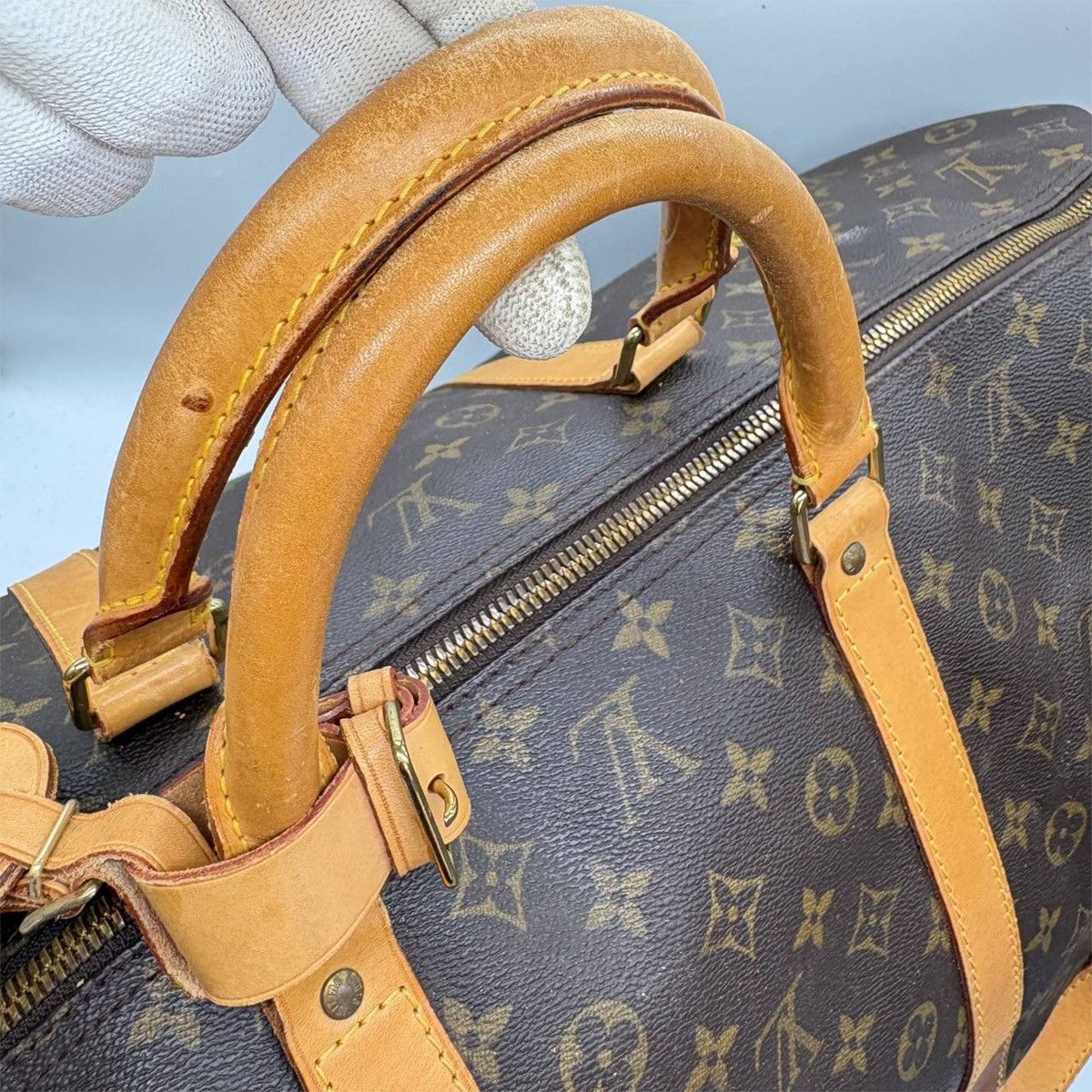 Louis Vuitton Louis Vuitton Keepall 60 Bandouliere Bag Size ONE SIZE - 6 Thumbnail