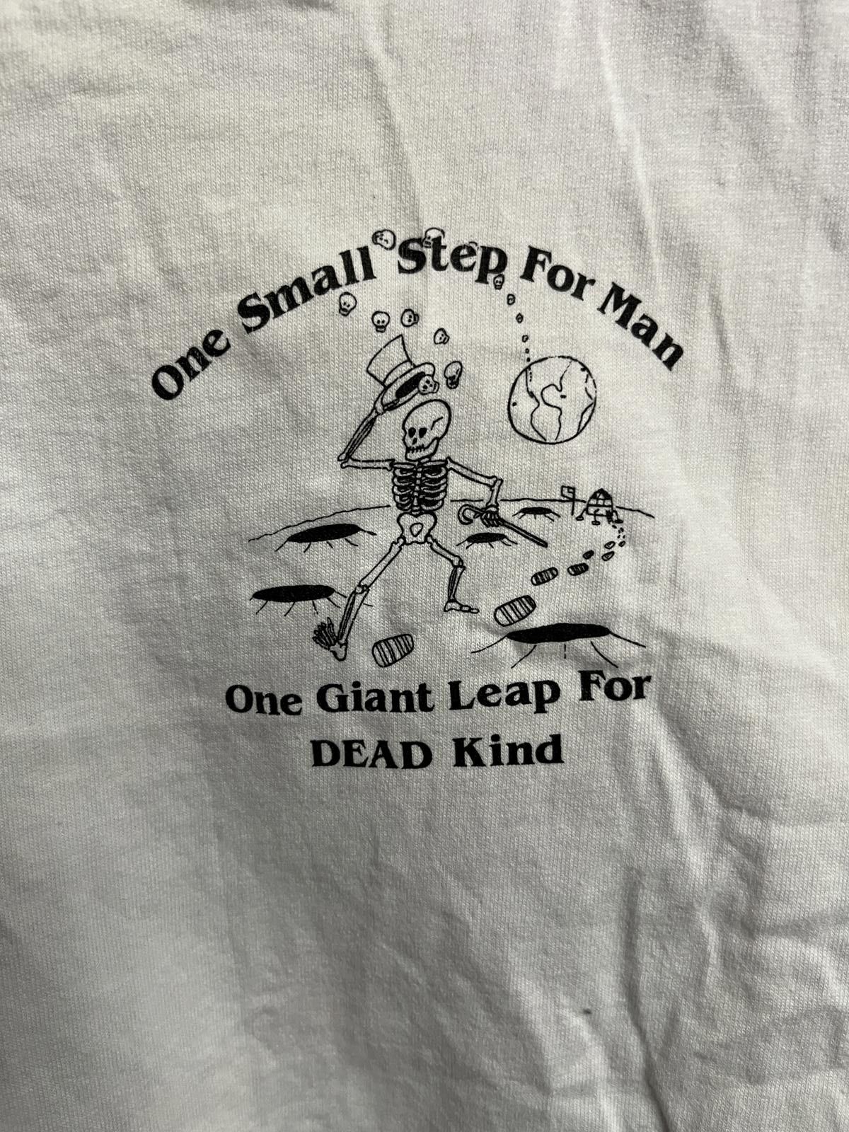 Designer Vintage Standing on the Moon Skeleton Tank Top The Dead - XL Size US XXL / EU 58 / 5 - 4 Thumbnail