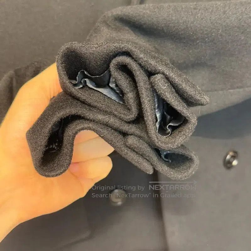 Other Dior Men's Black Wool Winter Coat . Size US L / EU 52-54 / 3 - 6 Thumbnail