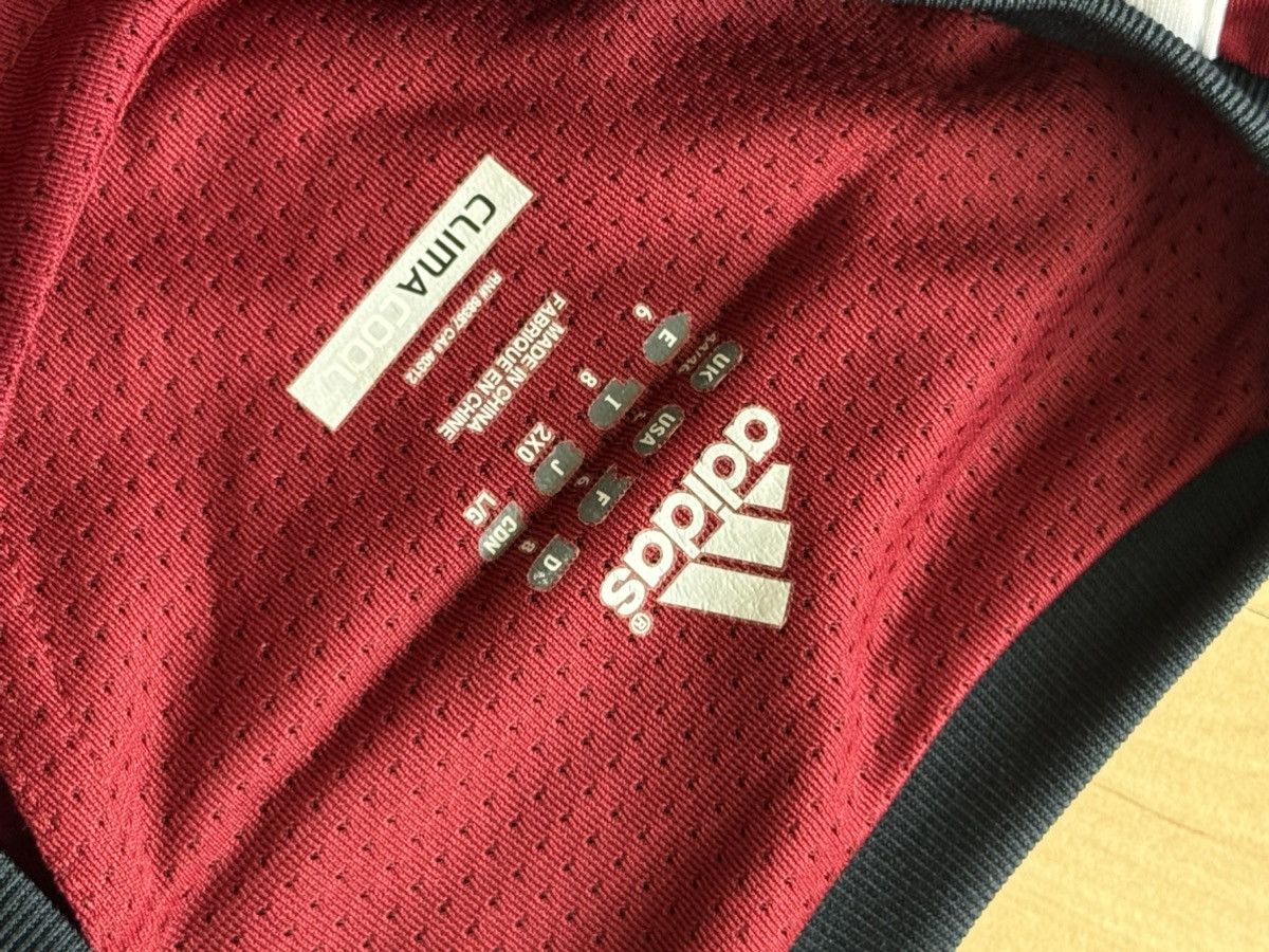 Adidas 2009/10 Adidas Denmark Home soccer jersey football tshirt Size US L / EU 52-54 / 3 - 4 Thumbnail