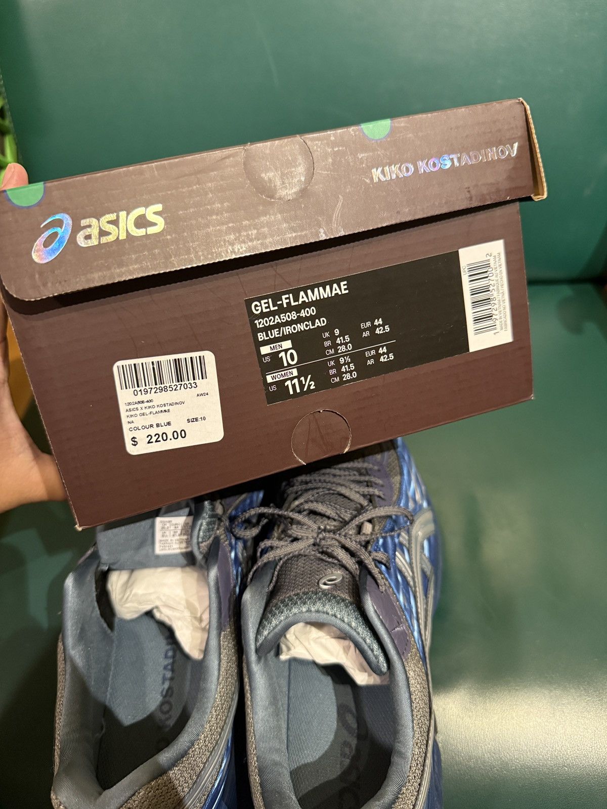 Asics × Kiko Kostadinov Kiko Kostadinov ASICS Gel Flammae Size US 10 / EU 43 - 10 Thumbnail