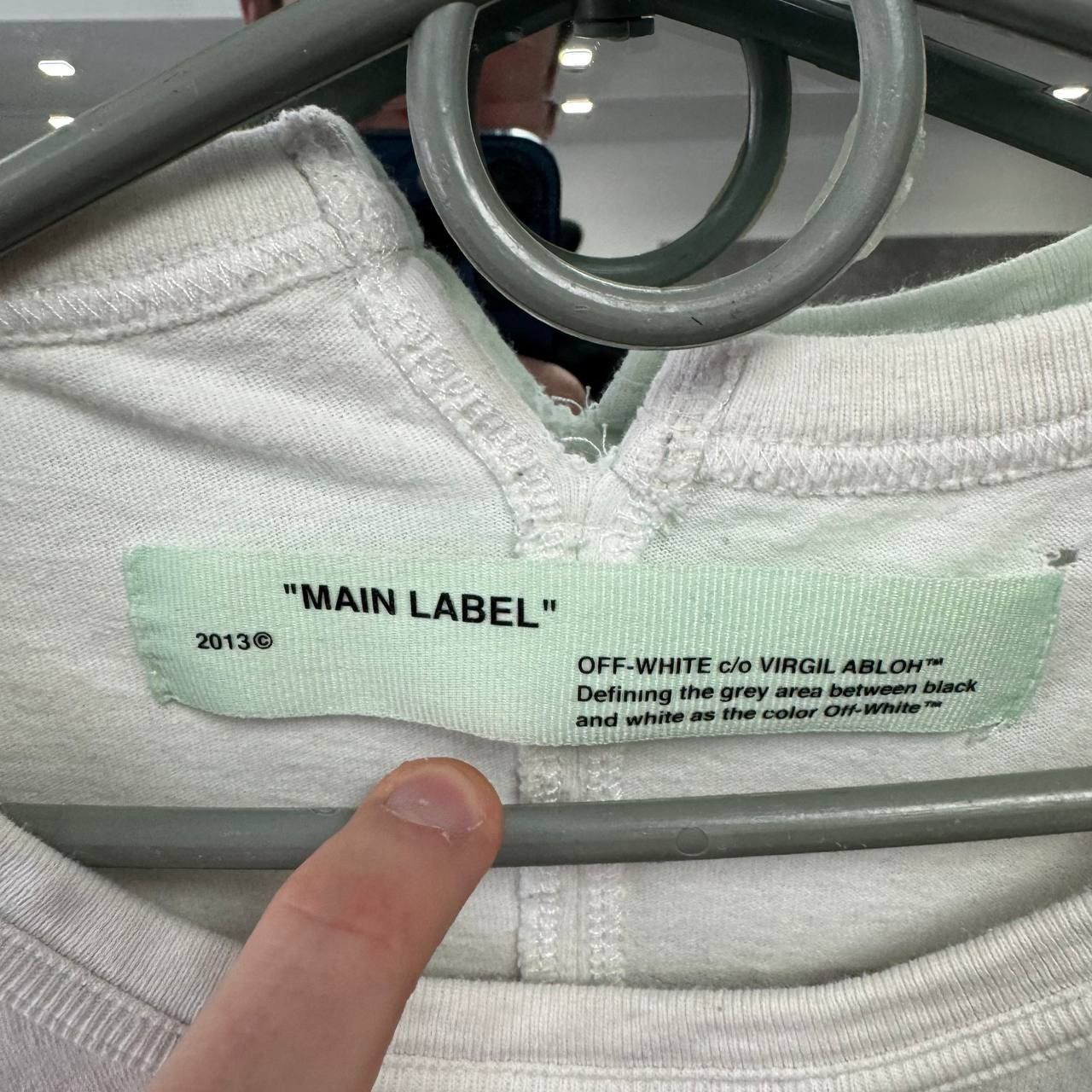 Off-White Off-White T-Shirt Temperature Map Spliced Big Logo Size US M / EU 48-50 / 2 - 6 Thumbnail