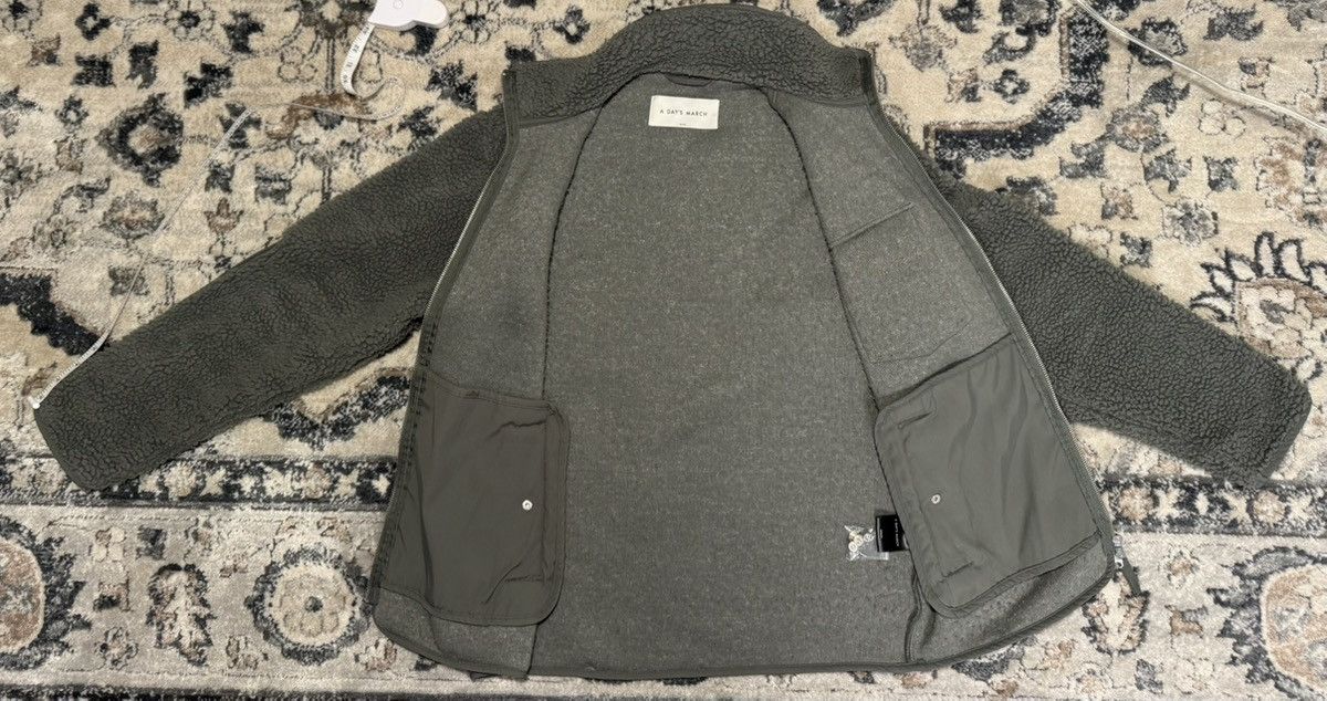 A Day's March A Day’s March Green Fleece Jacket Size US S / EU 44-46 / 1 - 2 Thumbnail