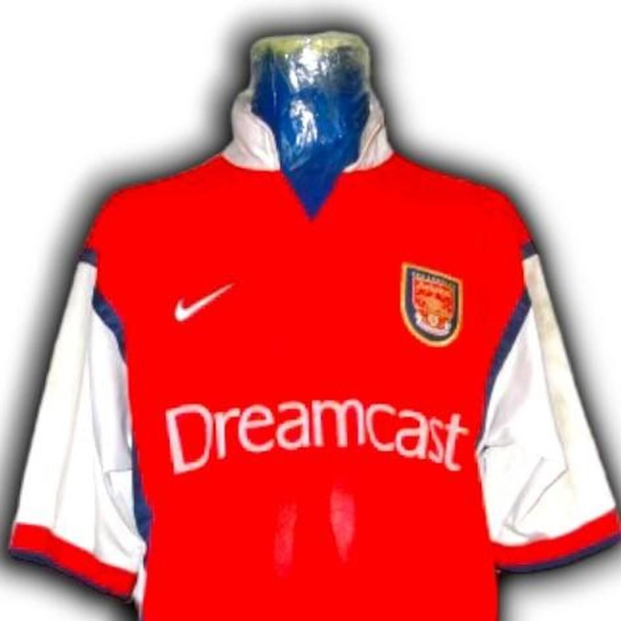 Nike Fc Arsenal 1999 2000 2001 Home Shirt Jersey Size US XL / EU 56 / 4 - 1 Thumbnail