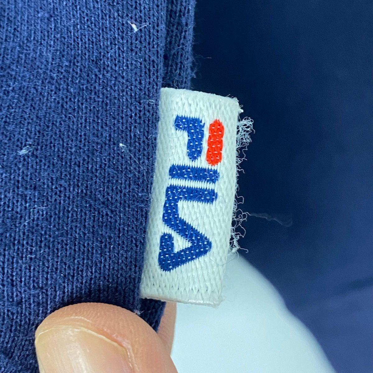 Vintage Vintage Fila Big Brand Crewneck Sweatshirt Blue Size M Size US M / EU 48-50 / 2 - 4 Thumbnail