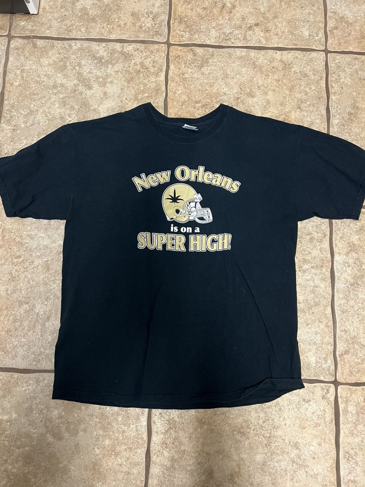 Hanes Vintage Saints drug tee Size US XL / EU 56 / 4 - 2 Thumbnail