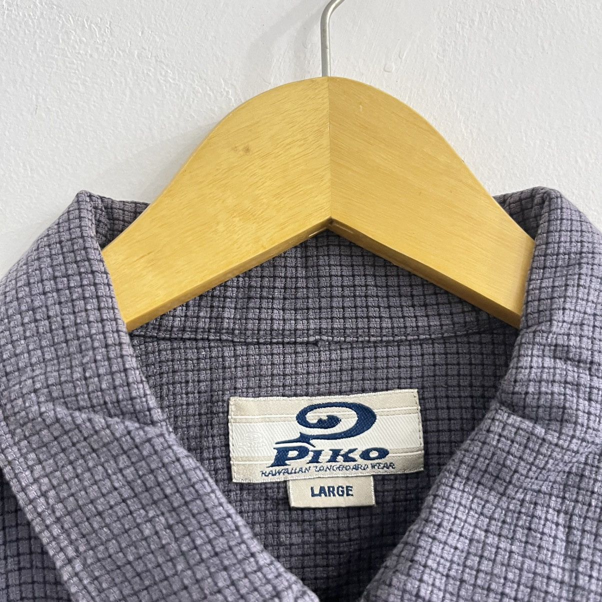 Other Piko - Small Plaid Zip Shirt Size US L / EU 52-54 / 3 - 3 Thumbnail