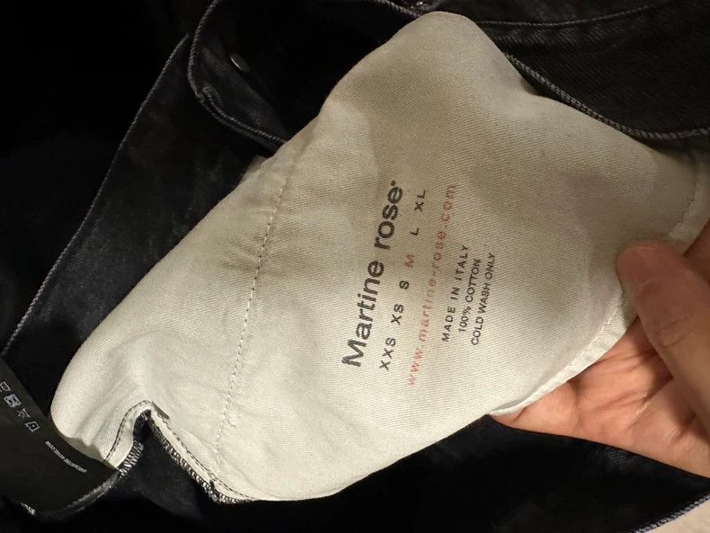 Other Martine Rose Logo printed jeans Size US 29 - 4 Thumbnail