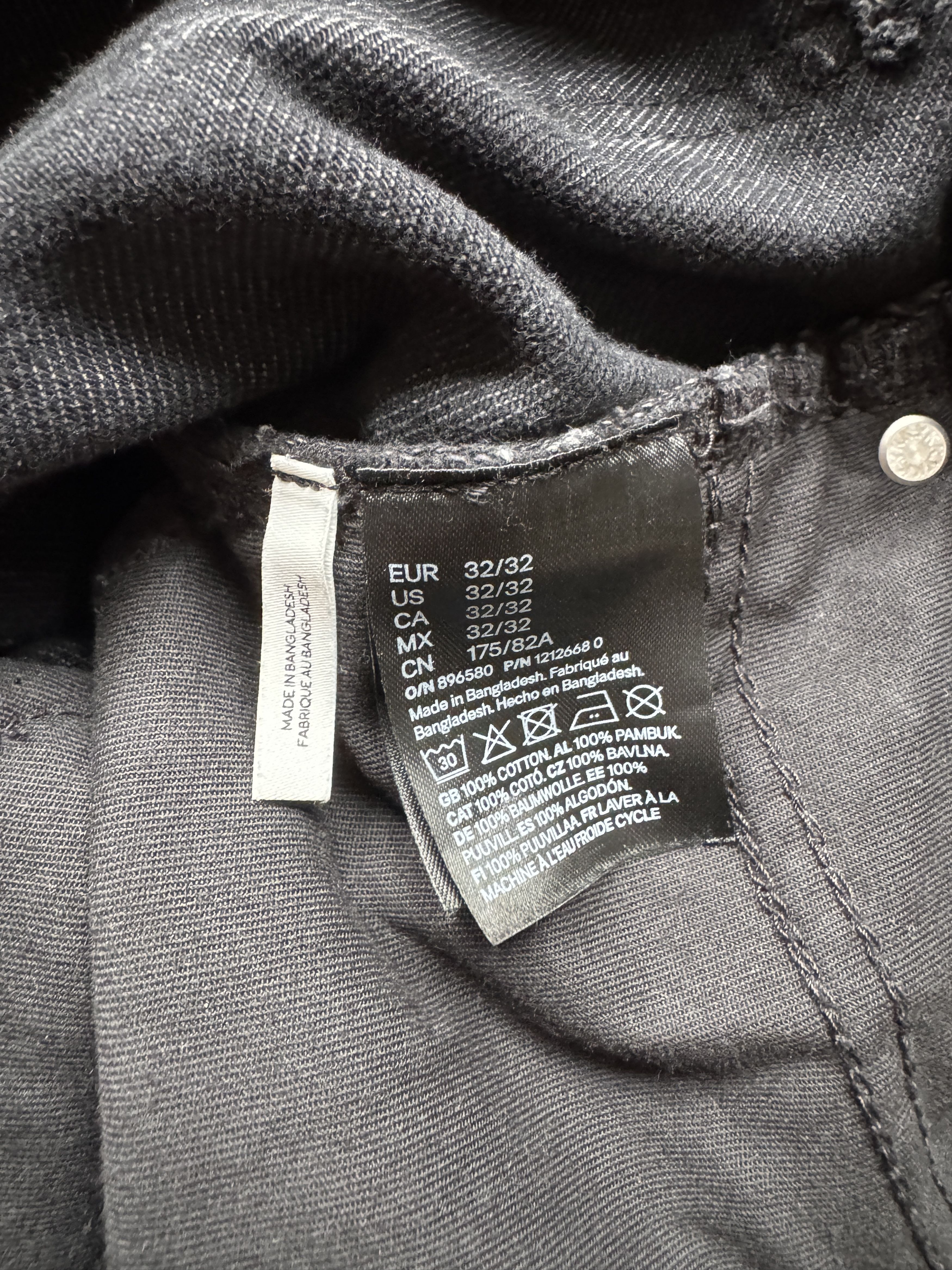 H&M × Jean-Michel Basquiat × Who Decides War Baggy Fit Denim Jeans Size US 32 / EU 48 - 8 Thumbnail