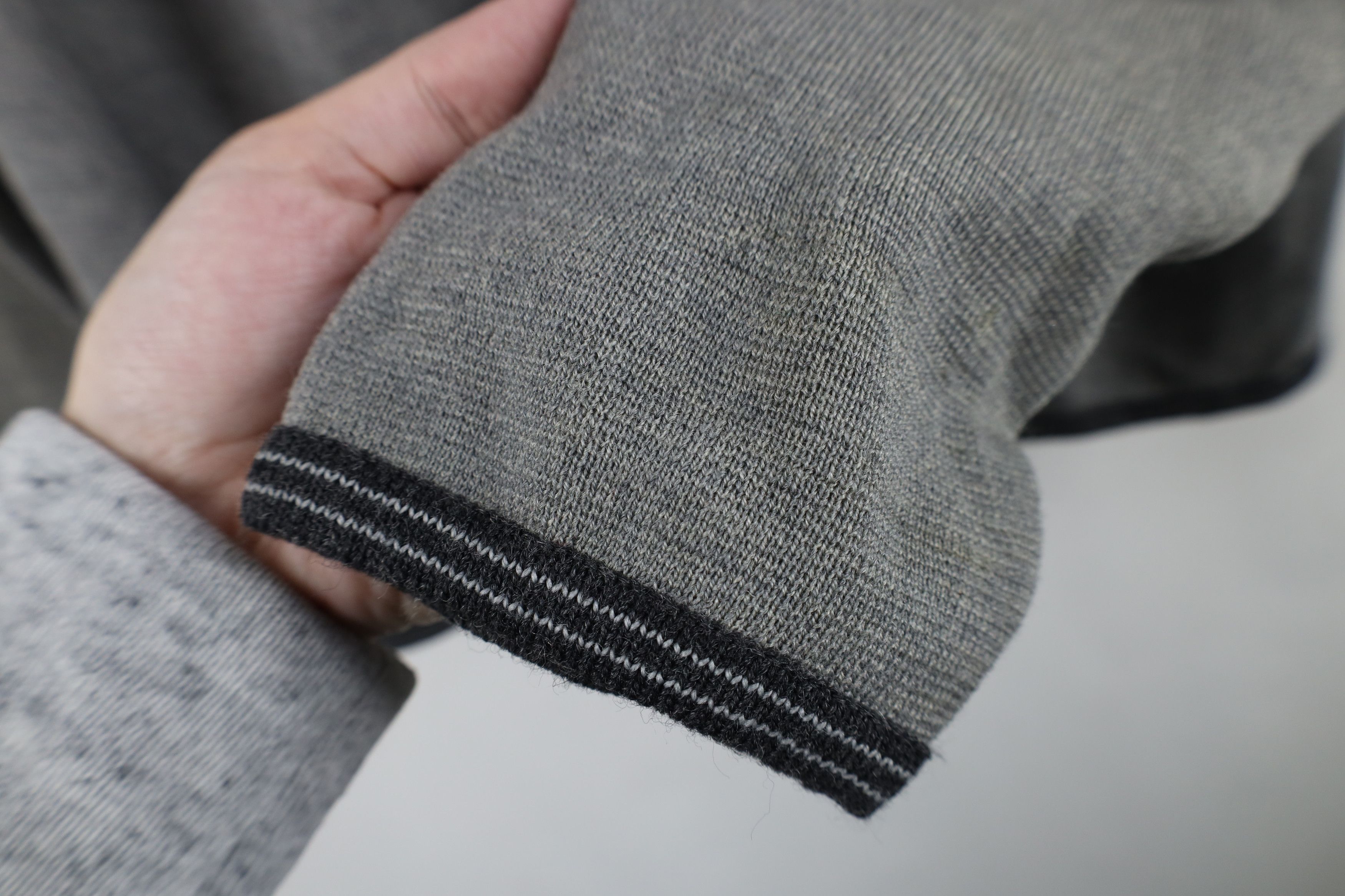 Vintage Vintage 50s Streetwear Wool Knit Cardigan Sweater Gray Size M / US 6-8 / IT 42-44 - 10 Thumbnail