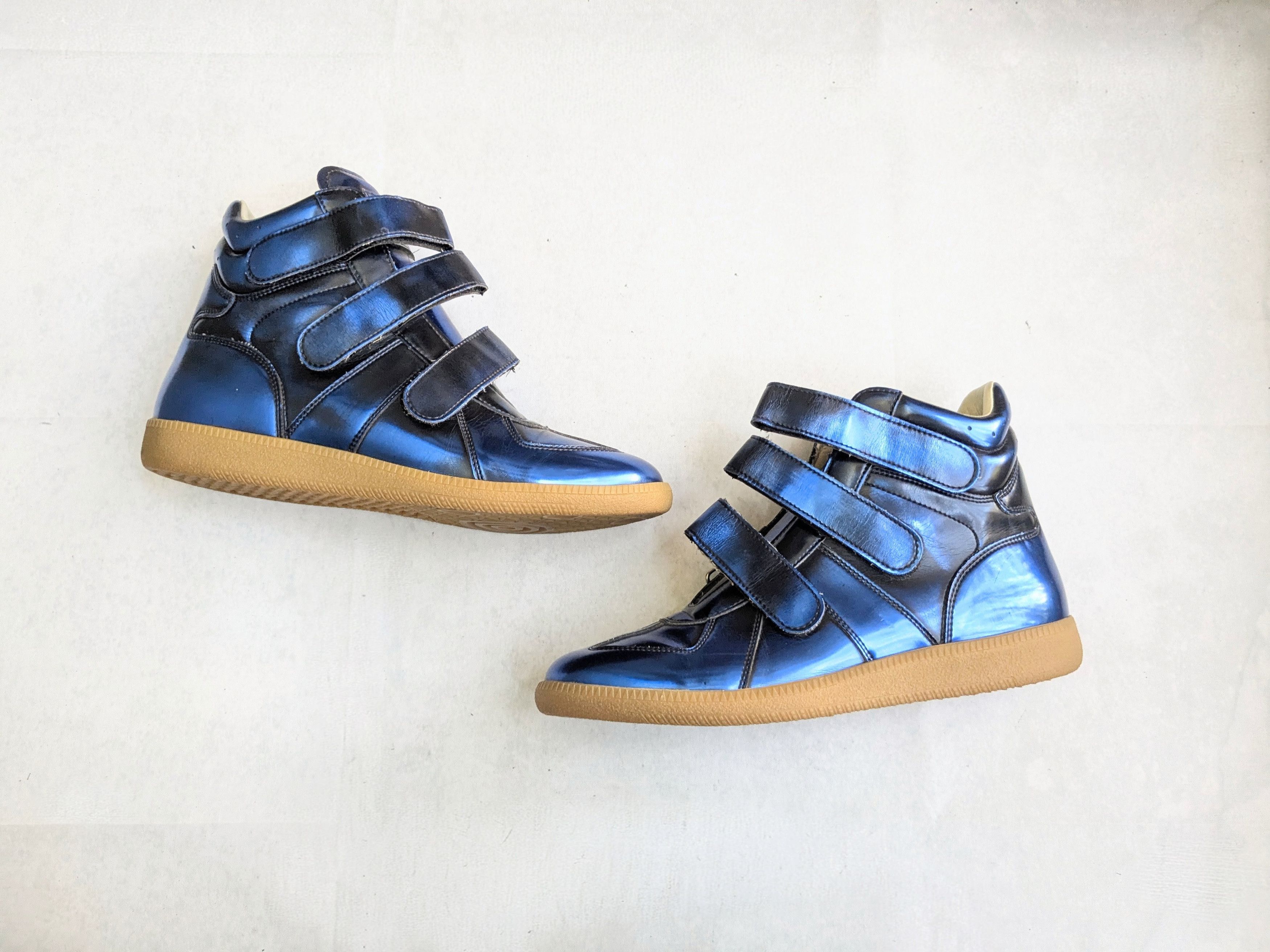 Maison Margiela Maison Margiela Triple Strap high top sneakers 44