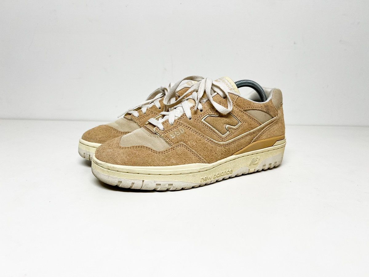 Aime Leon Dore × New Balance Aimé Leon Dore x New Balance 550 Taupe | Beige Low Top Size US 8 / EU 41 - 3 Thumbnail