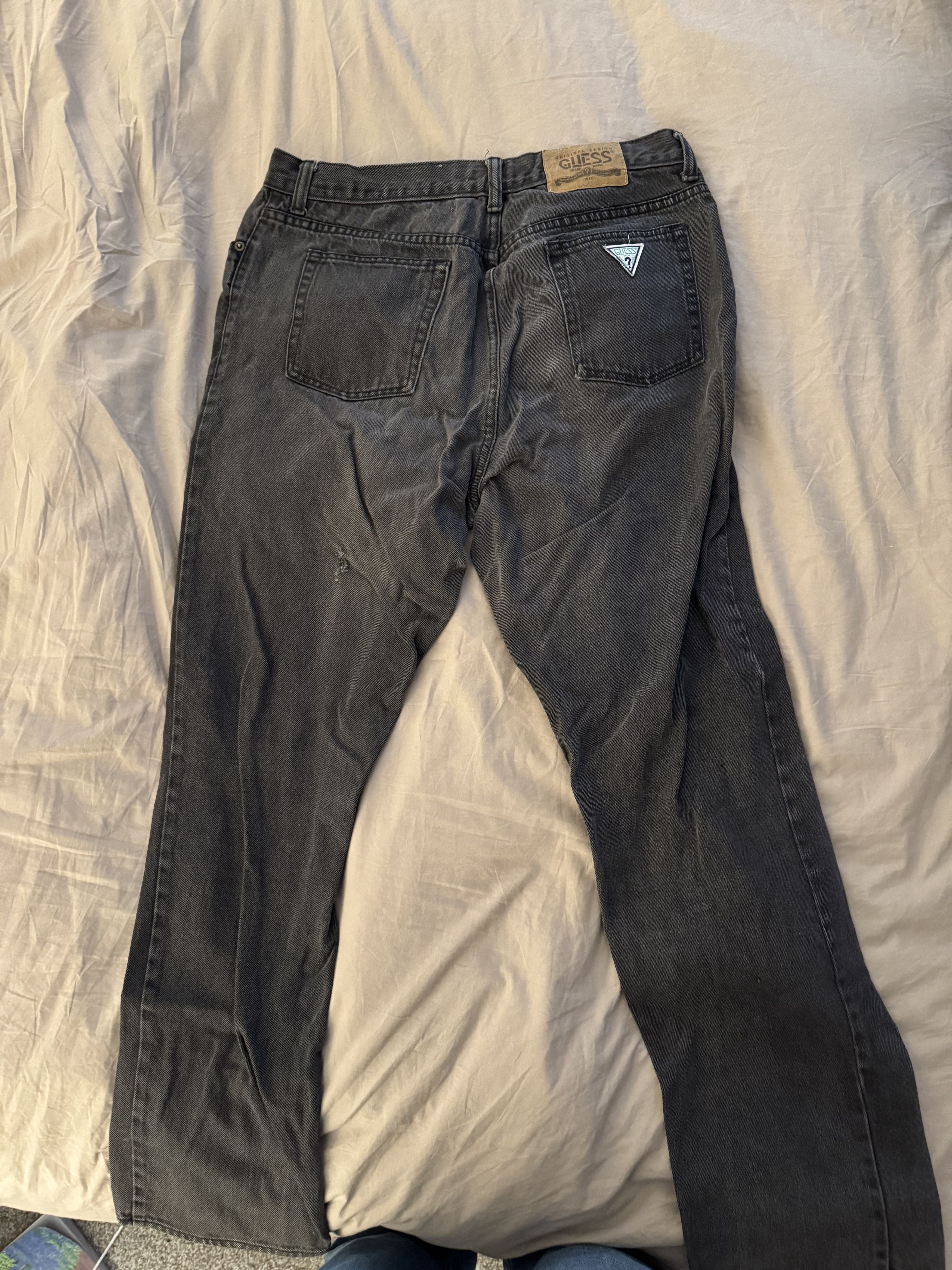 Guess Vintage Guess Georges Marciano Black Jeans Size "38" Size US 30 / EU 46 - 3 Thumbnail