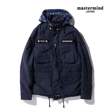 Mastermind Japan mmj x nbhd m65 jacket washed blue/black M Size US M / EU 48-50 / 2 - 8 Thumbnail