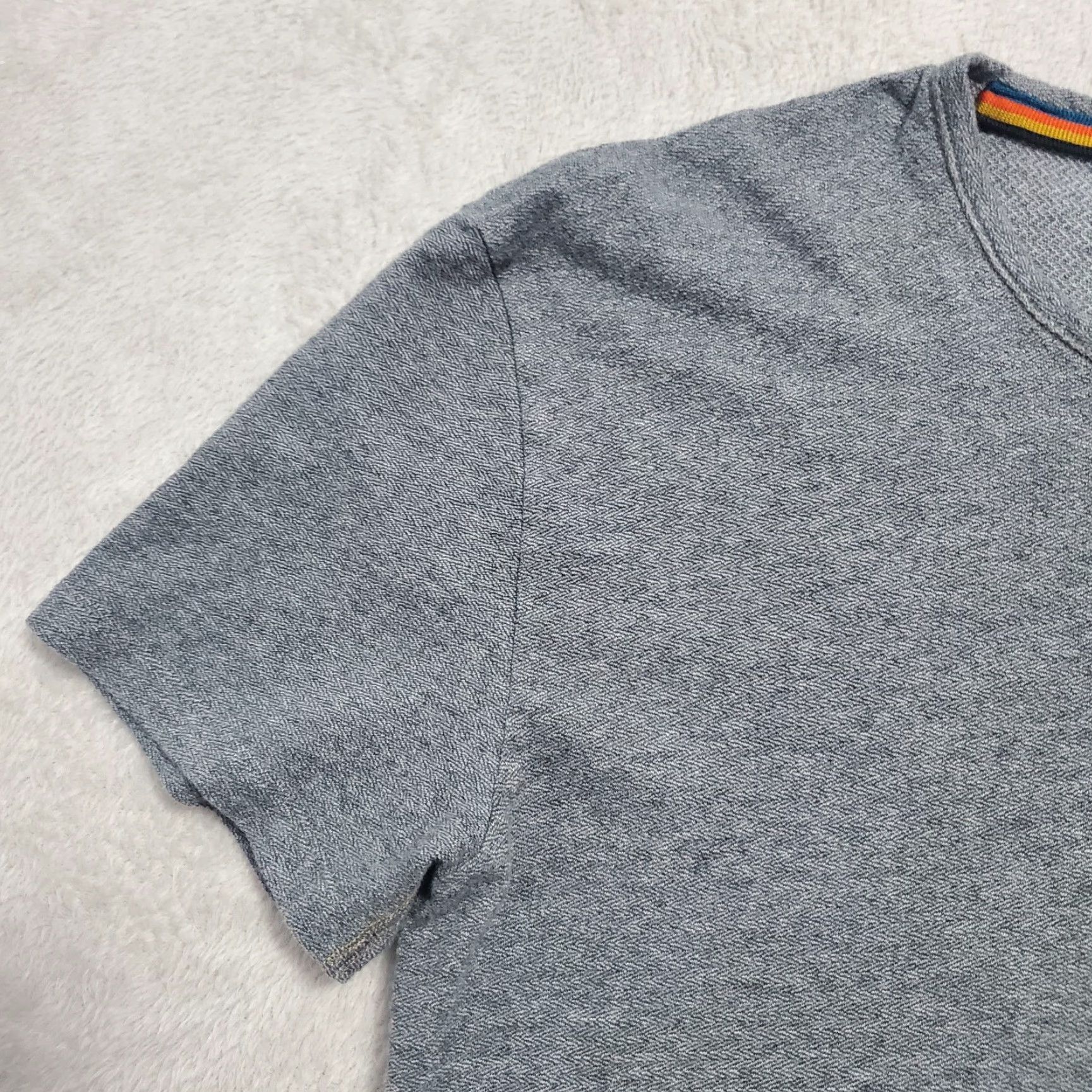 Paul Smith Paul Smith Women T Shirt Gray Organic Cotton Crew Neck Casual Tee XL Size XL / US 12-14 / IT 48-50 - 5 Thumbnail
