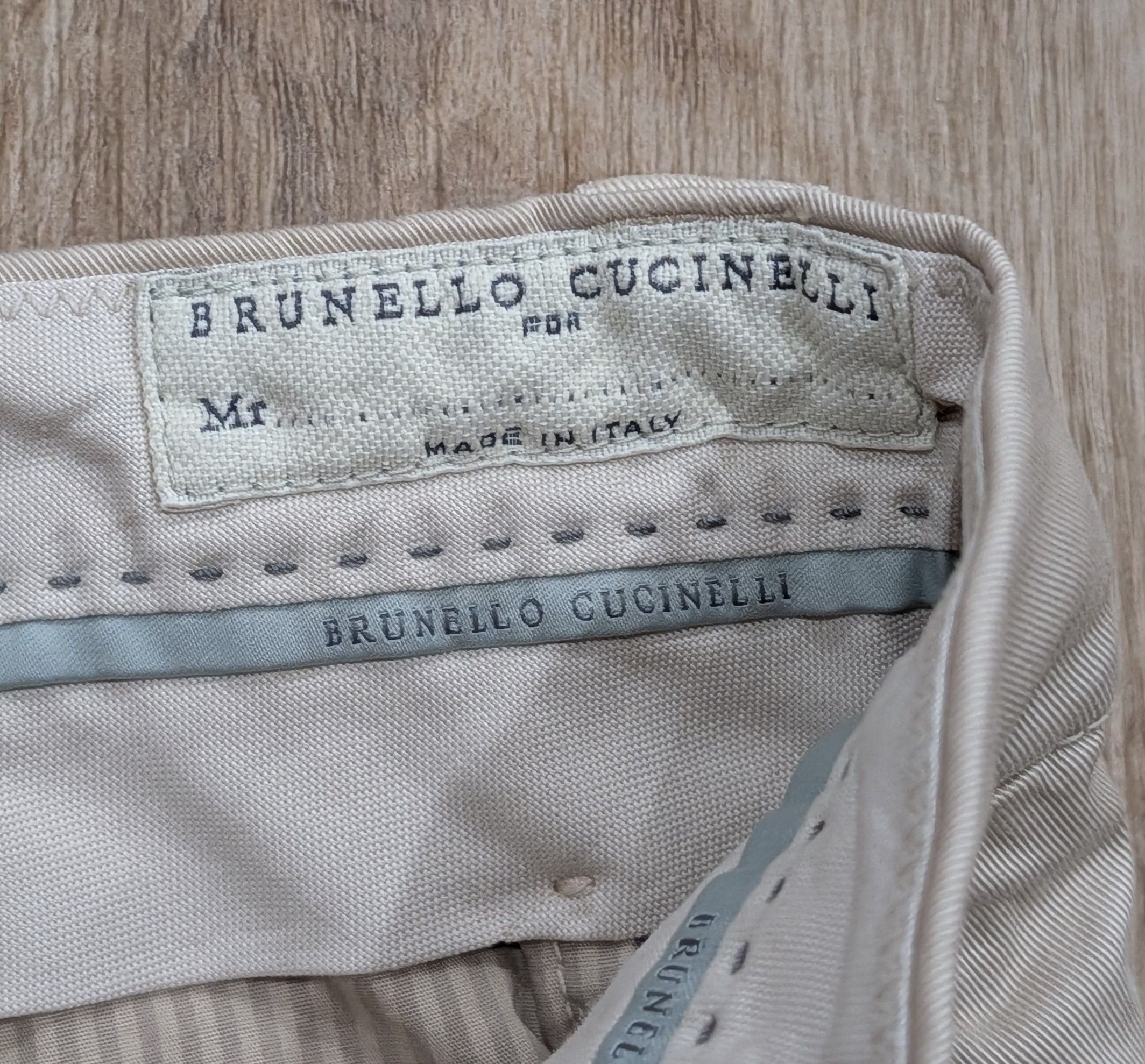 Brunello Cucinelli Brunello Cucinelli Cargo Pants Light Beige 58 US 42 Size US 42 / EU 58 - 6 Thumbnail