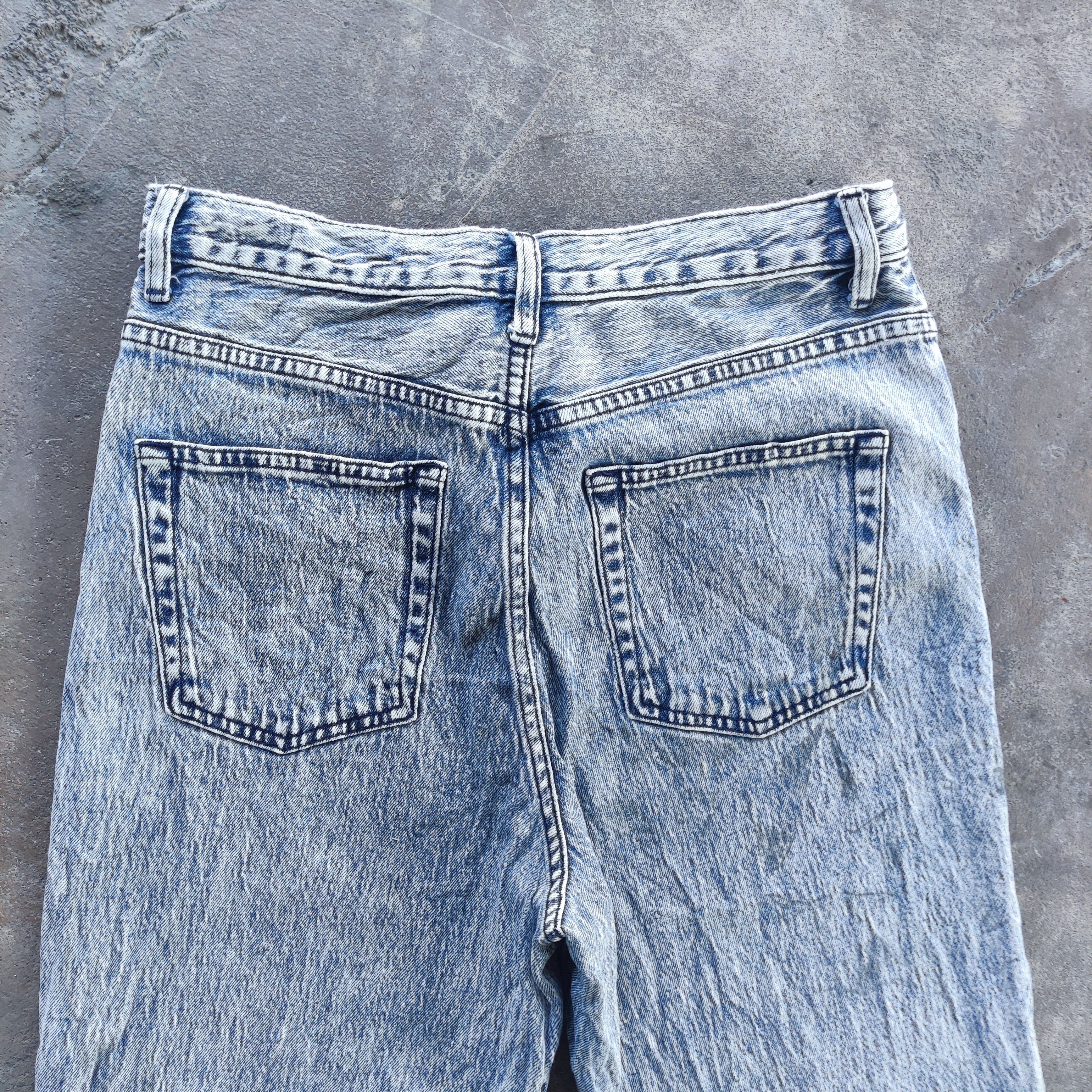 GU Vintage GU Brand Straight Jeans Faded Pants Size US 31 - 9 Thumbnail