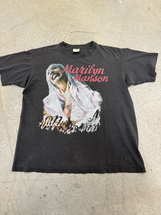 Vintage Vintage Faded Marilyn Manson Sweet Dreams Distressed Shirt ...