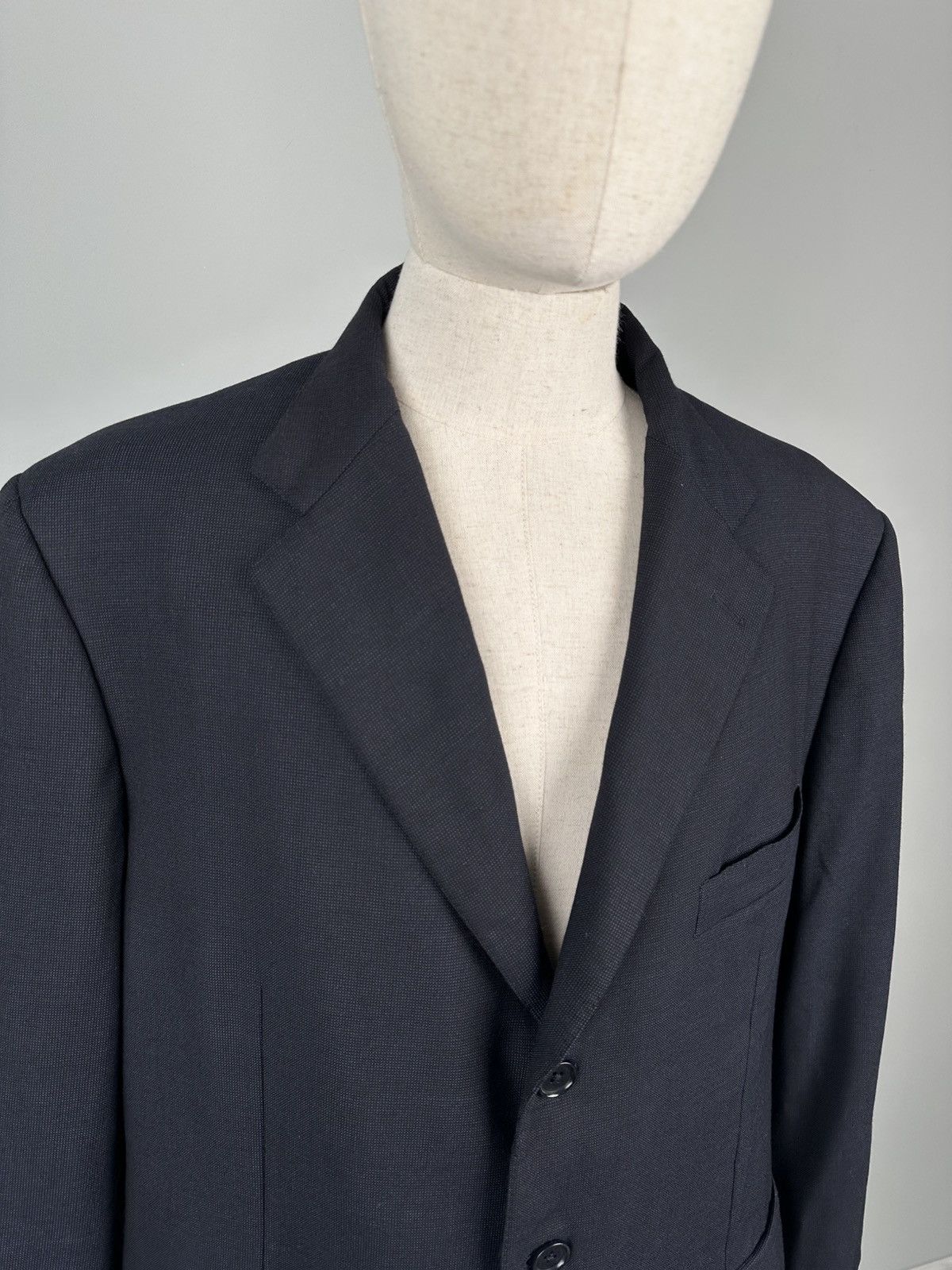 Isaia Vintage ISAIA Suit Set Jacket & Pants Size 54R - 3 Thumbnail