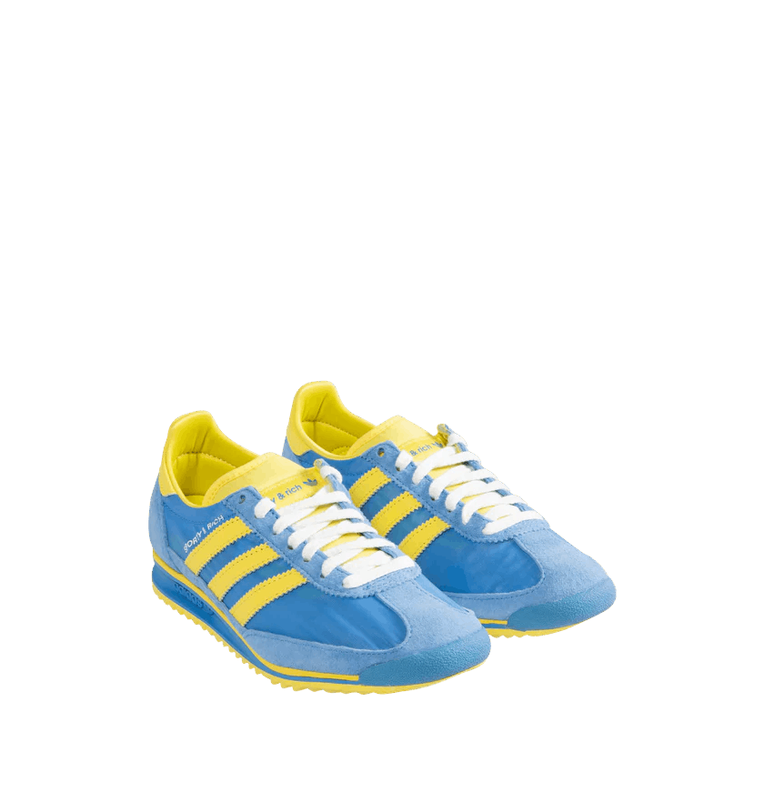 Adidas o1h1sh10525 Sporty & Rich Sl72 Sneakers in Blue Size US 5.5 / EU 38 - 2 Thumbnail