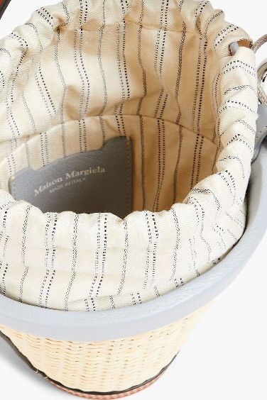 Maison Margiela Margiela rattan bucket crossbody bag Size ONE SIZE - 8 Thumbnail