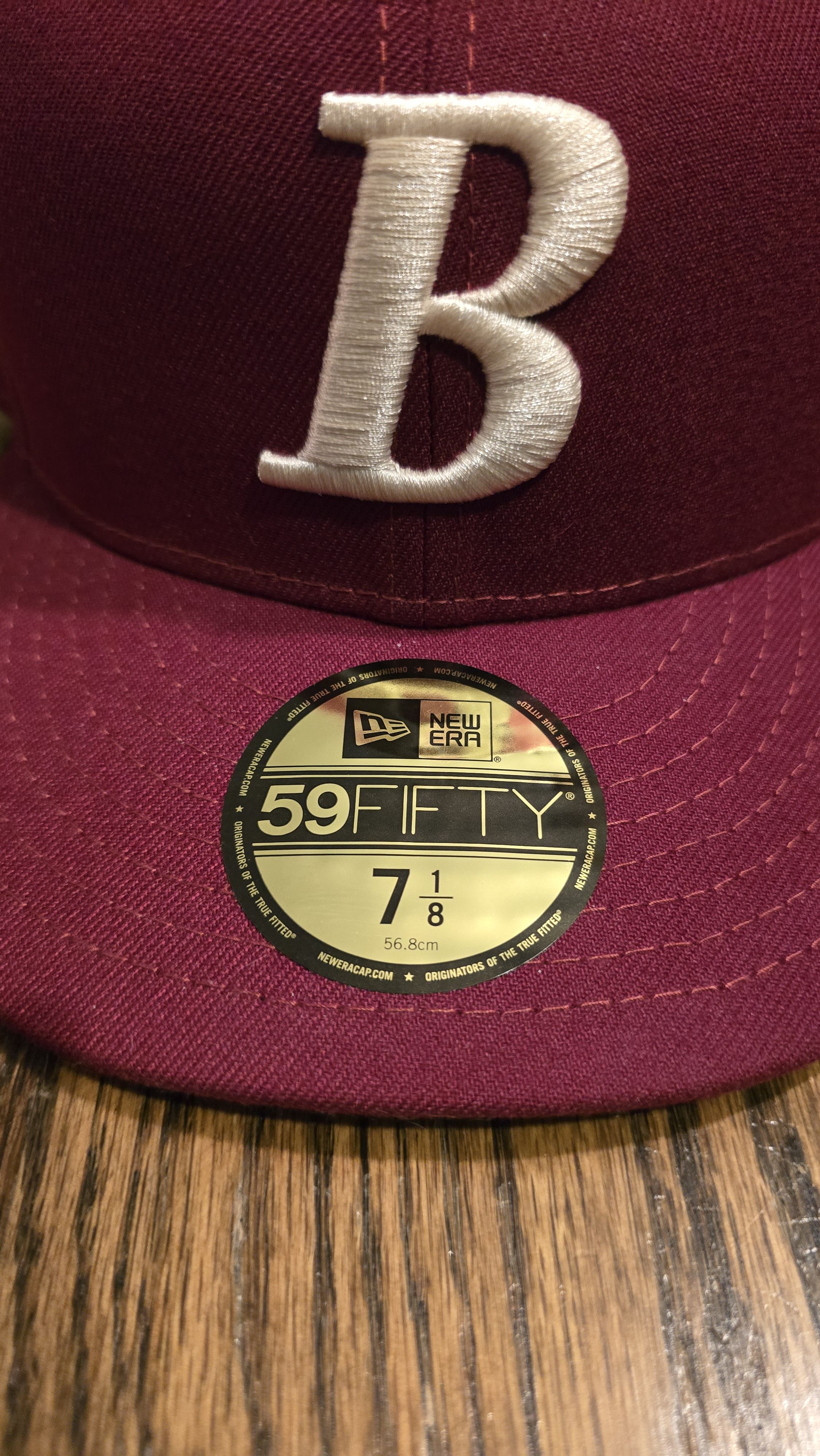 New Era New Era X Bricks & Wood B Logo Cap - Cardinal Size ONE SIZE - 2 Thumbnail