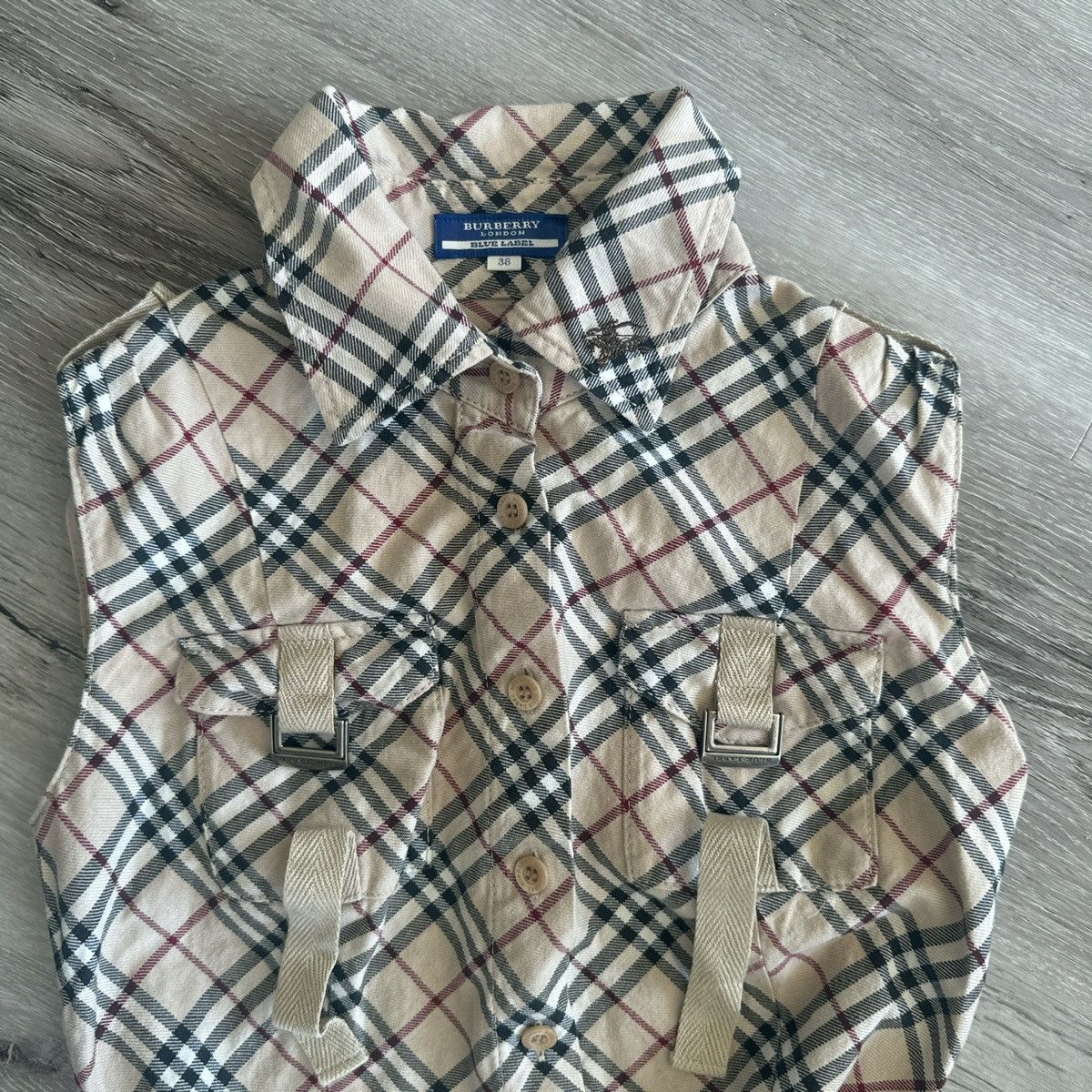 Burberry Burberry blue label plaid dress Size S / US 4 / IT 40 - 2 Thumbnail
