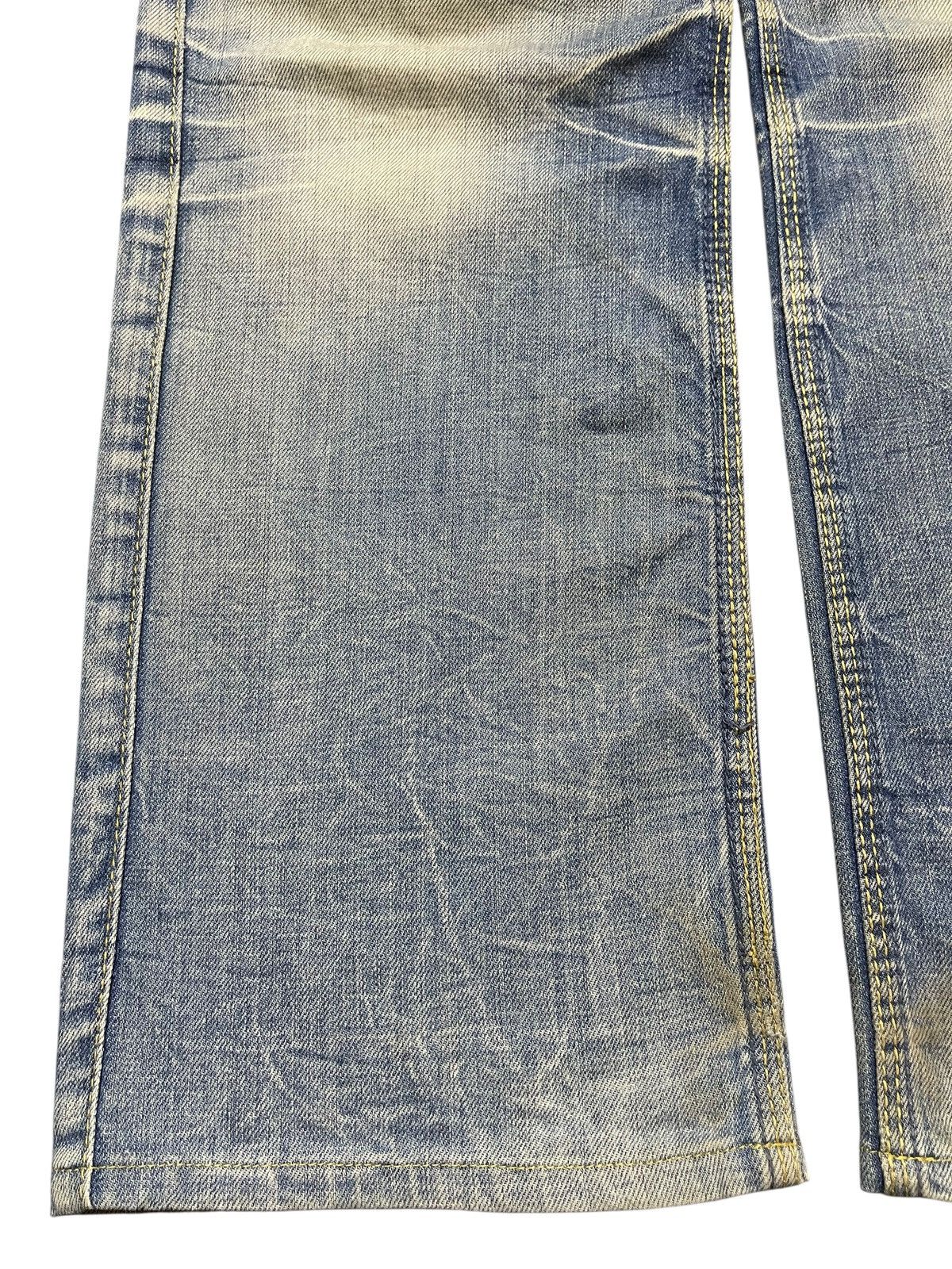 Nicole Club Vintage Nicole Club Mud Wash Faded Whisker Style Loose Jeans Size US 32 / EU 48 - 7 Thumbnail