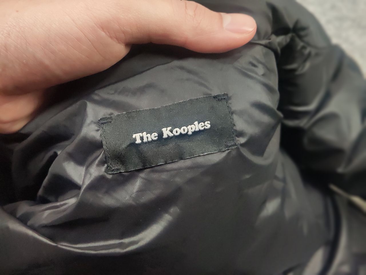 The Kooples The Kooples Design Men's black quilted vest Zip Jacket Size US S / EU 44-46 / 1 - 9 Thumbnail